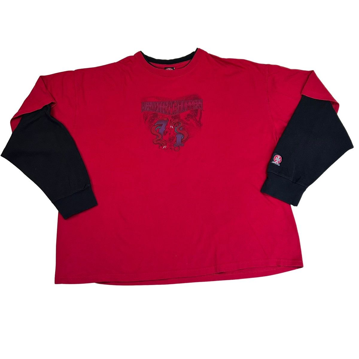 West Coast Choppers Vintage West Coast Choppers Waffle Knit Long Sleeve T Shirt Size US XXL / EU 58 / 5 - 3 Thumbnail