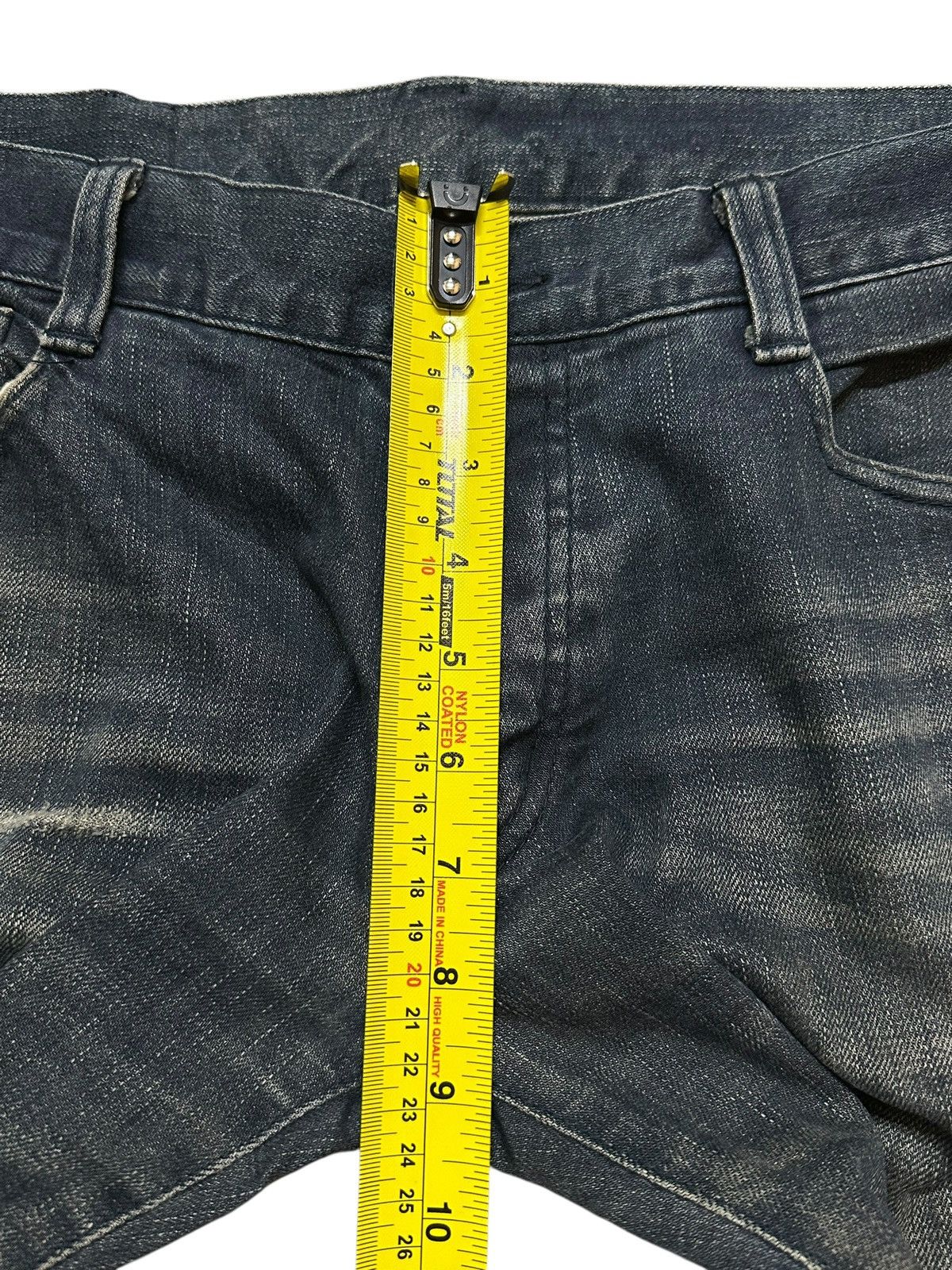 5351 POUR LES HOMMES Vintage Japan 5351 Pour Les Homme Fade Wash Bootcut Wide Leg Size US 33 - 17 Thumbnail