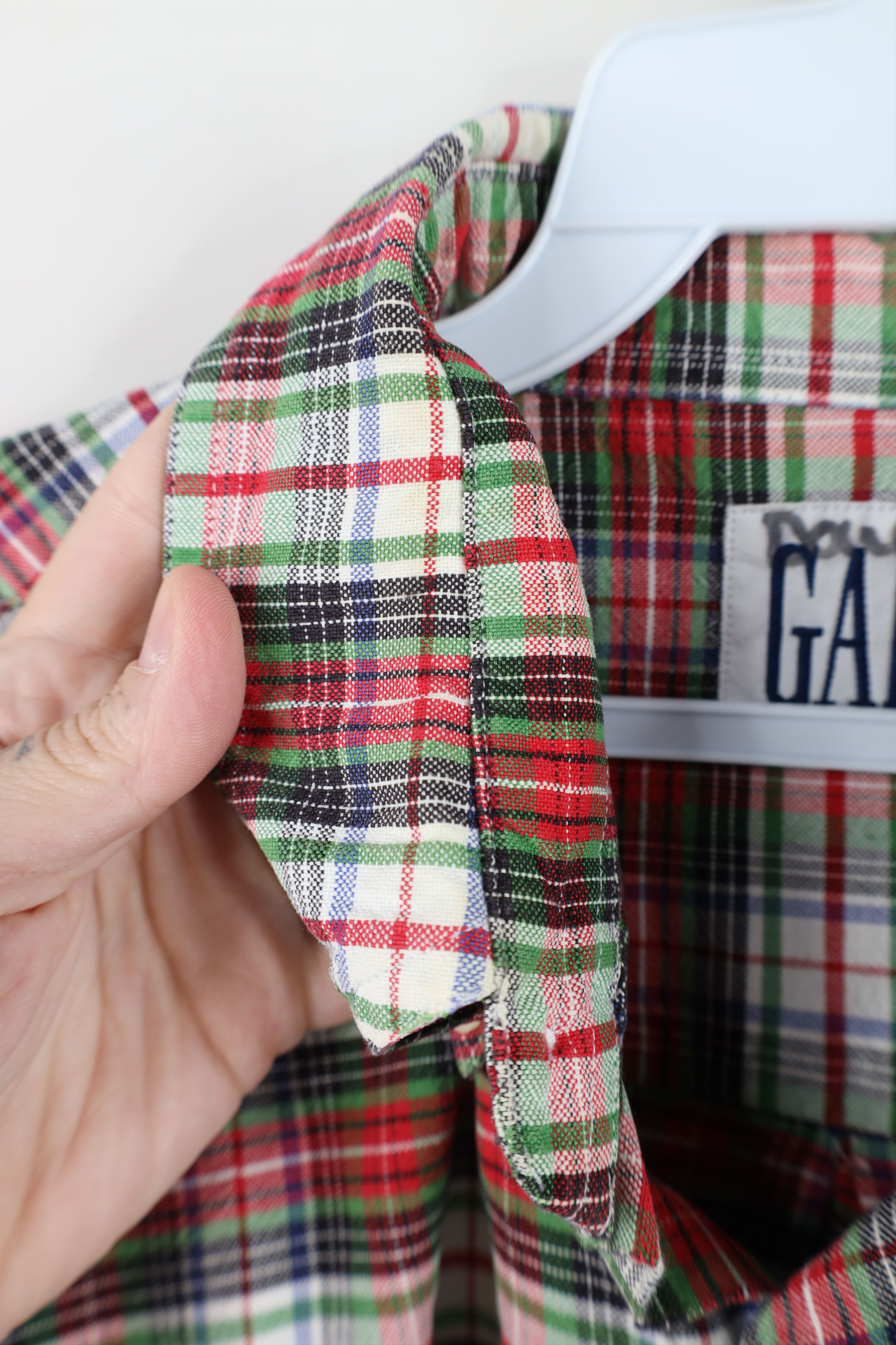 Gap Vintage 90s Gap Heavyweight Collared Button Down Shirt Size US M / EU 48-50 / 2 - 7 Thumbnail