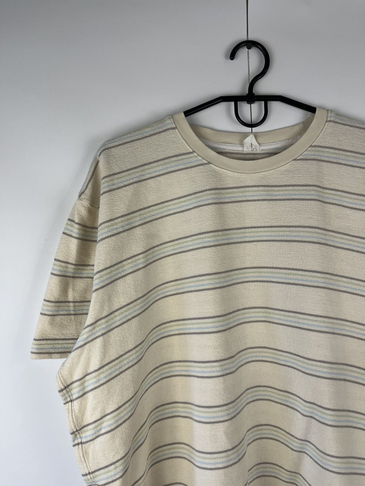 Arket Arket Streetwear Y2K Striped Cotton Short Sleeve Tee Shirt Size US S / EU 44-46 / 1 - 2 Thumbnail