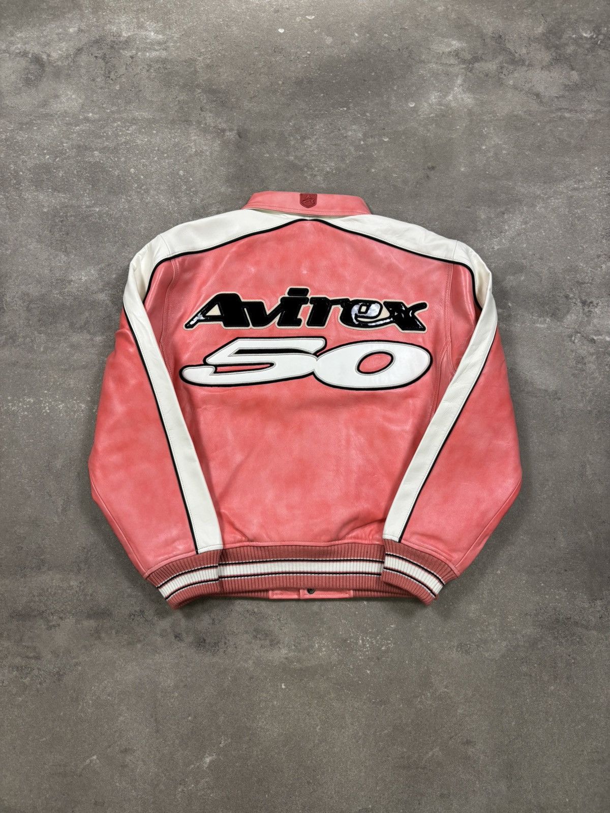 Avirex × HELLSTAR Hellstar x Avirex Jacket, Salvage Red Size US M / EU 48-50 / 2 - 2 Thumbnail