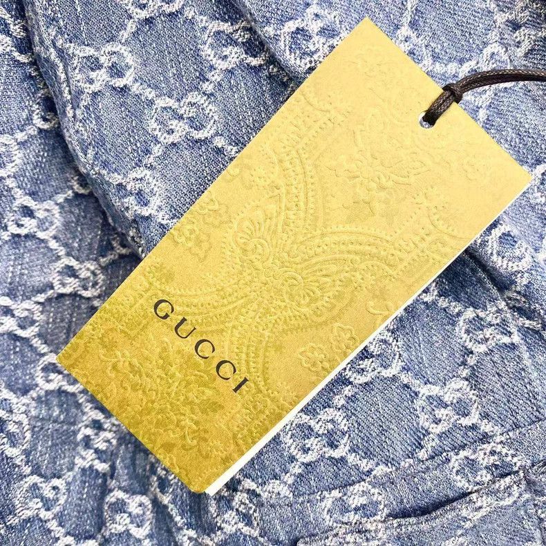 Gucci Gucci Blue old flower double-sided denim jacket Size XS / US 0-2 / IT 36-38 - 9 Thumbnail