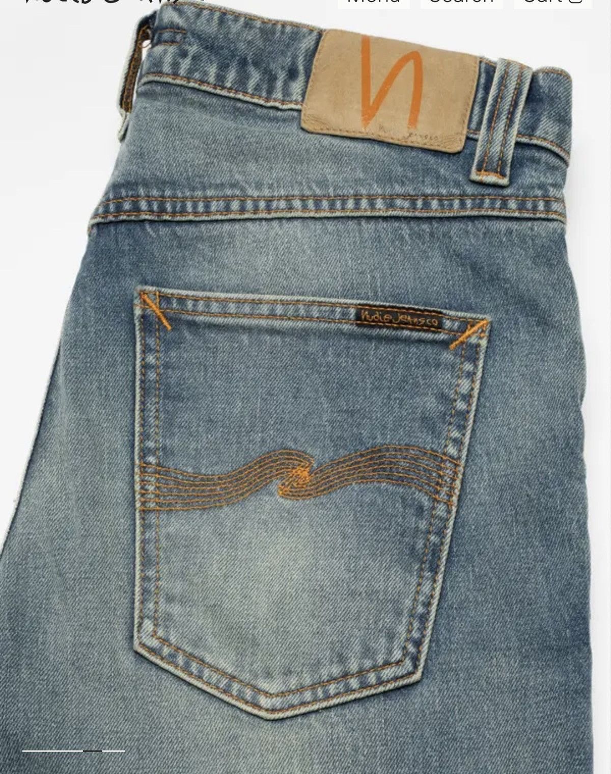 Nudie Jeans Nudie Jeans Solid Ollie Blue Clay Size US 38 / EU 54 - 5 Thumbnail