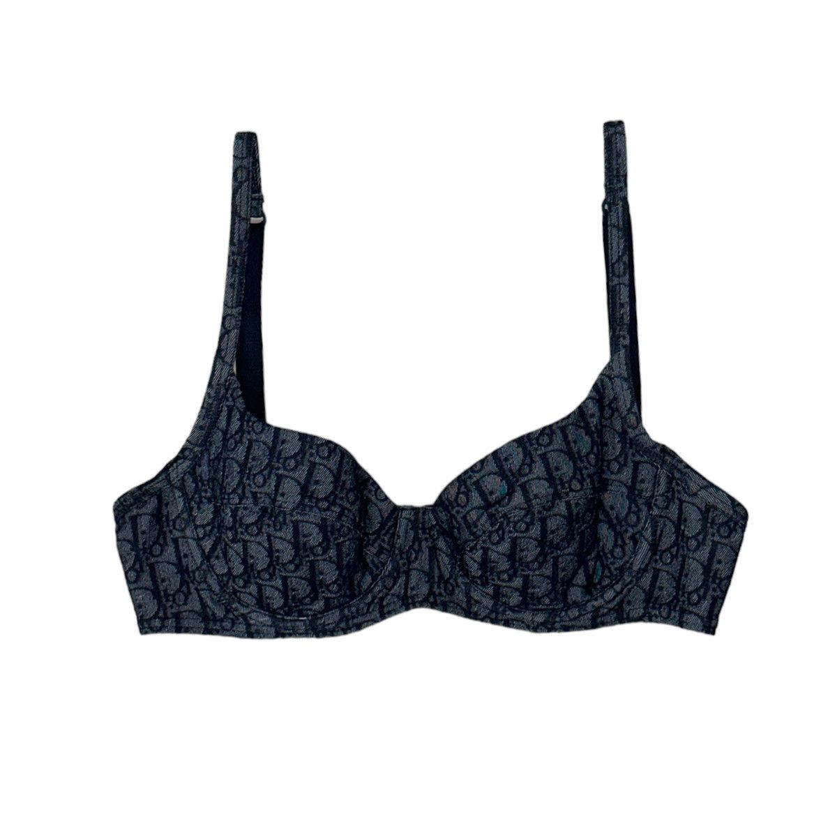 Christian Dior Monsieur × Dior Monogram bralette Size M / US 6-8 / IT 42-44 - 2 Thumbnail
