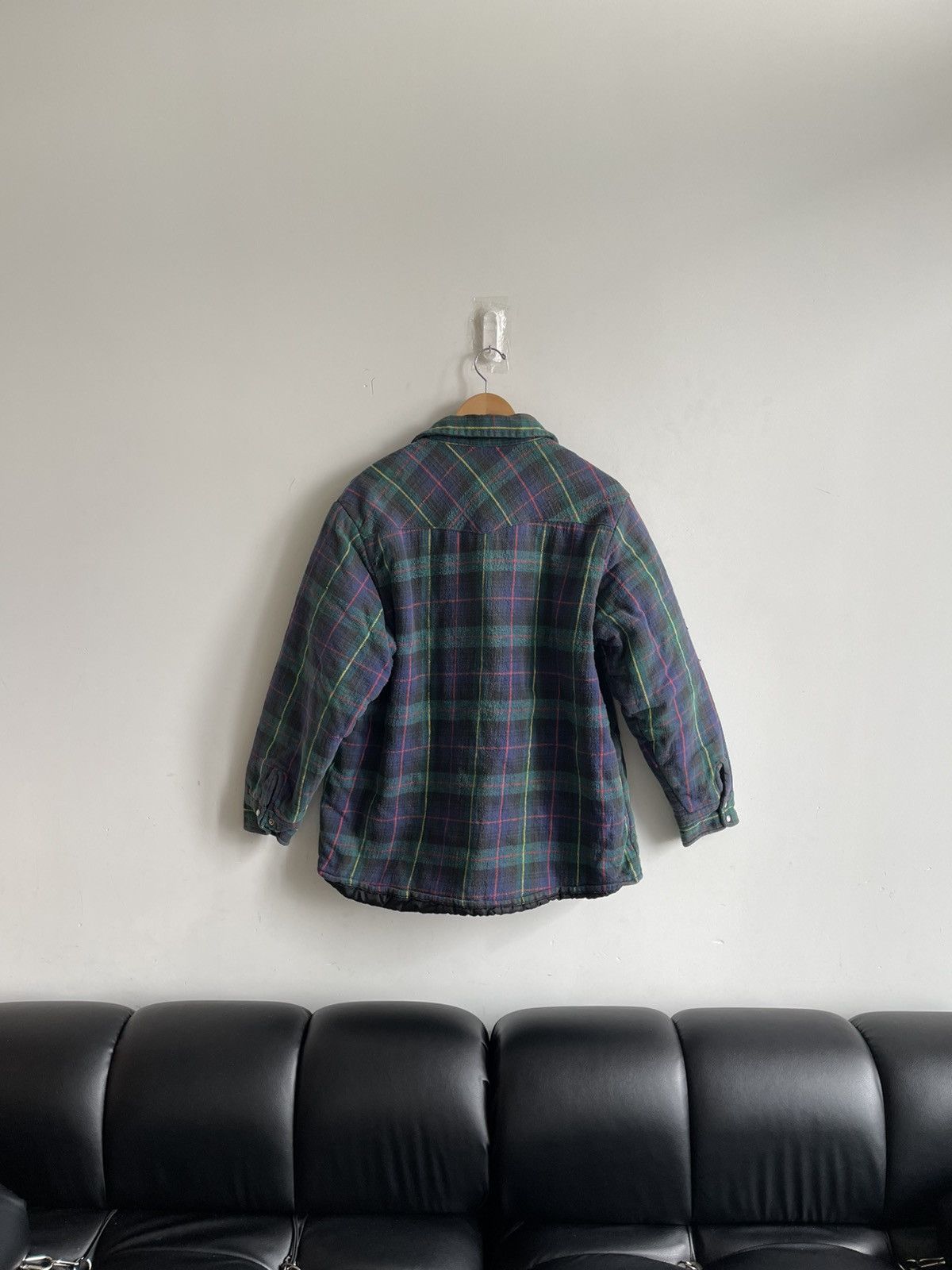 Vintage Vintage Plaid Pearls Snap Workwear Button Up Shirt Size US L / EU 52-54 / 3 - 6 Thumbnail