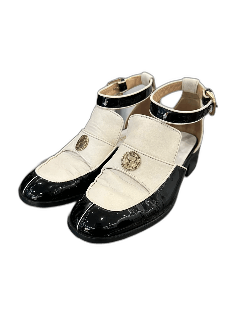 Chanel Chanel Black and White Panda Shoes -2505 Size US 6 / EU 39 - 1 Thumbnail