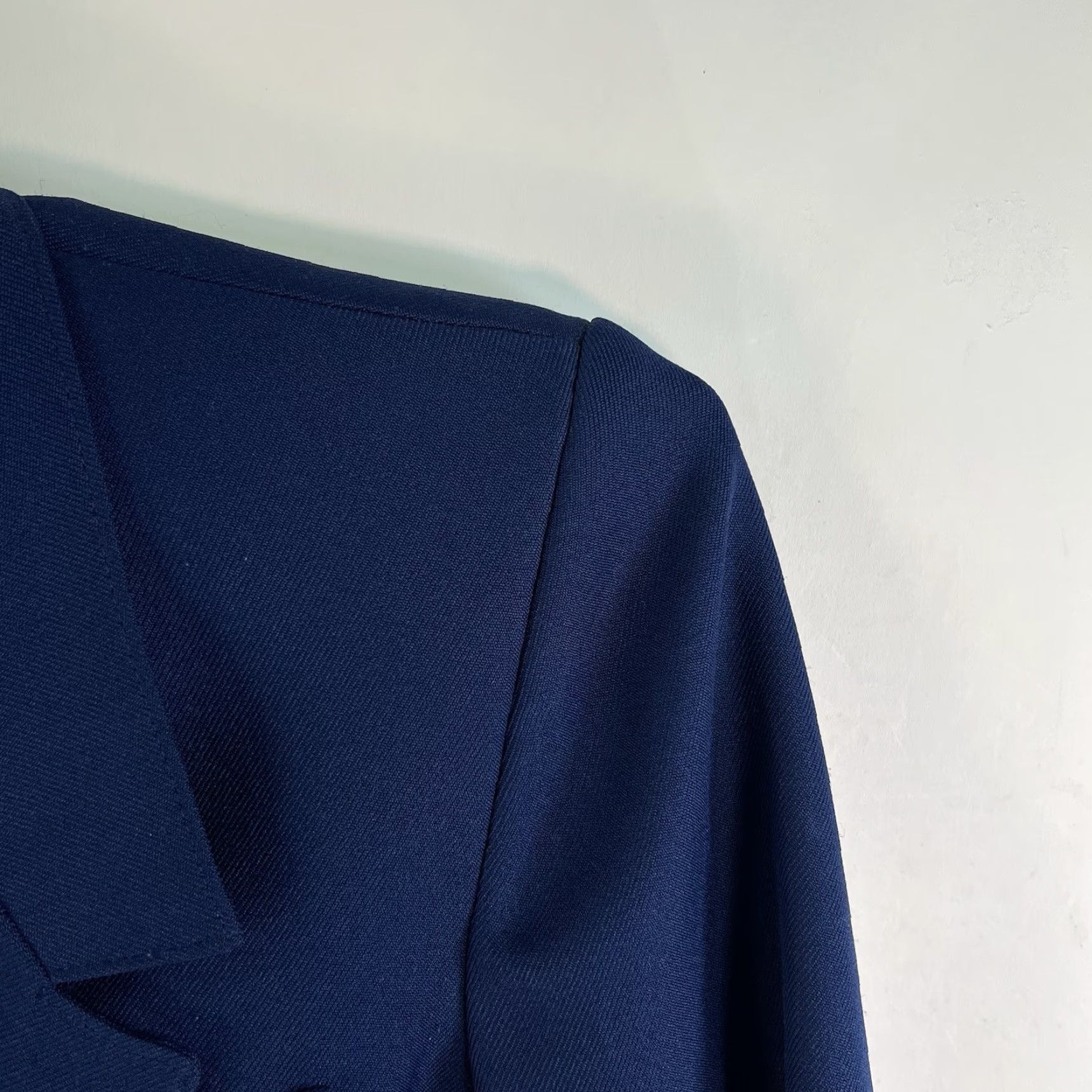 Sears VINTAGE Sears Perma-Prest Single Breast Blazer Womens Size L Blue Size L / US 10 / IT 46 - 2 Thumbnail