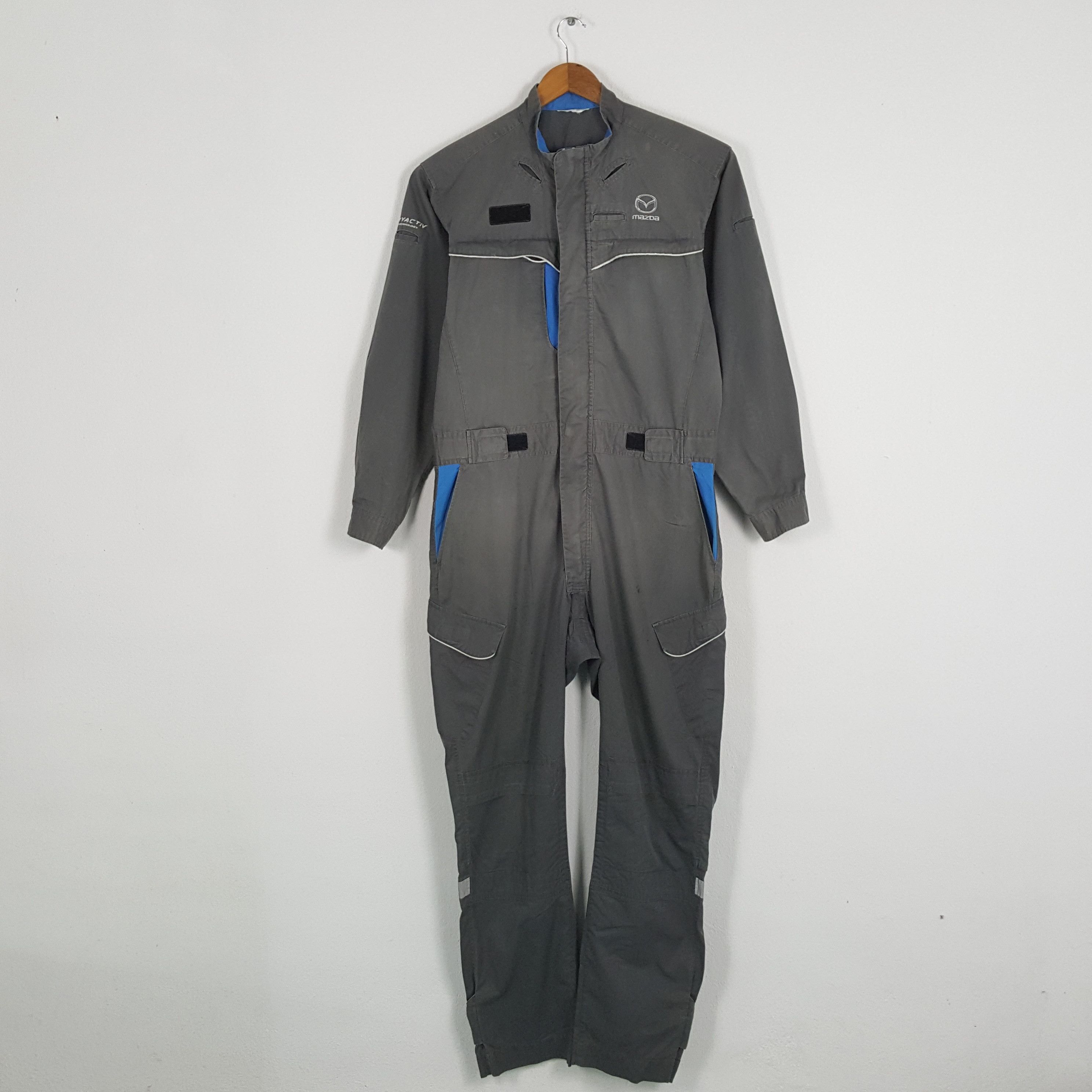 Japanese Brand × Vintage Vintage MAZDA Japanese Motorsports Racing Coverall Jacket Size US XL / EU 56 / 4 - 4 Thumbnail