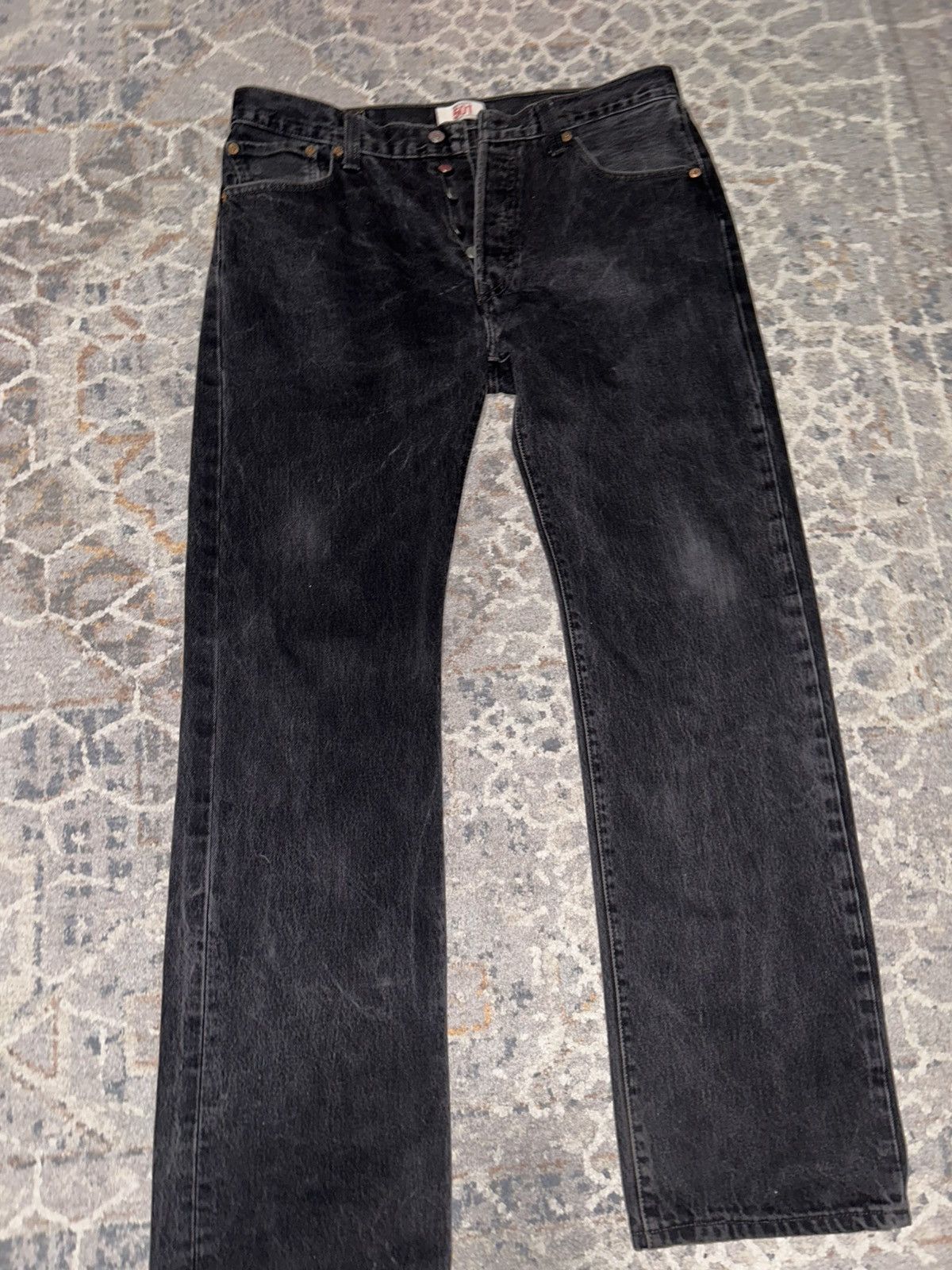 Levi's 1990s/1980s 501 Levi denim Size US 34 / EU 50 - 1 Thumbnail