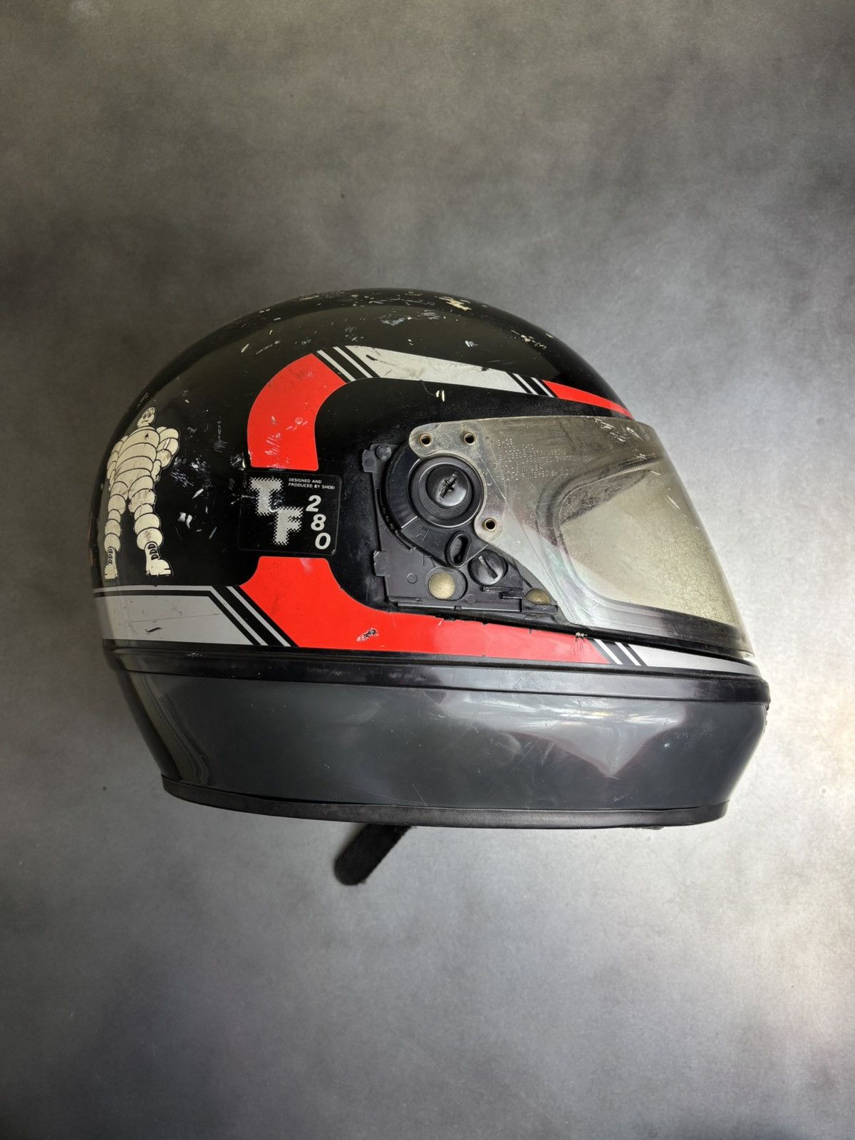 american flag full face motorcycle helmet AHR RUN-F DOT Full Face Helmet Dual Visor Flag