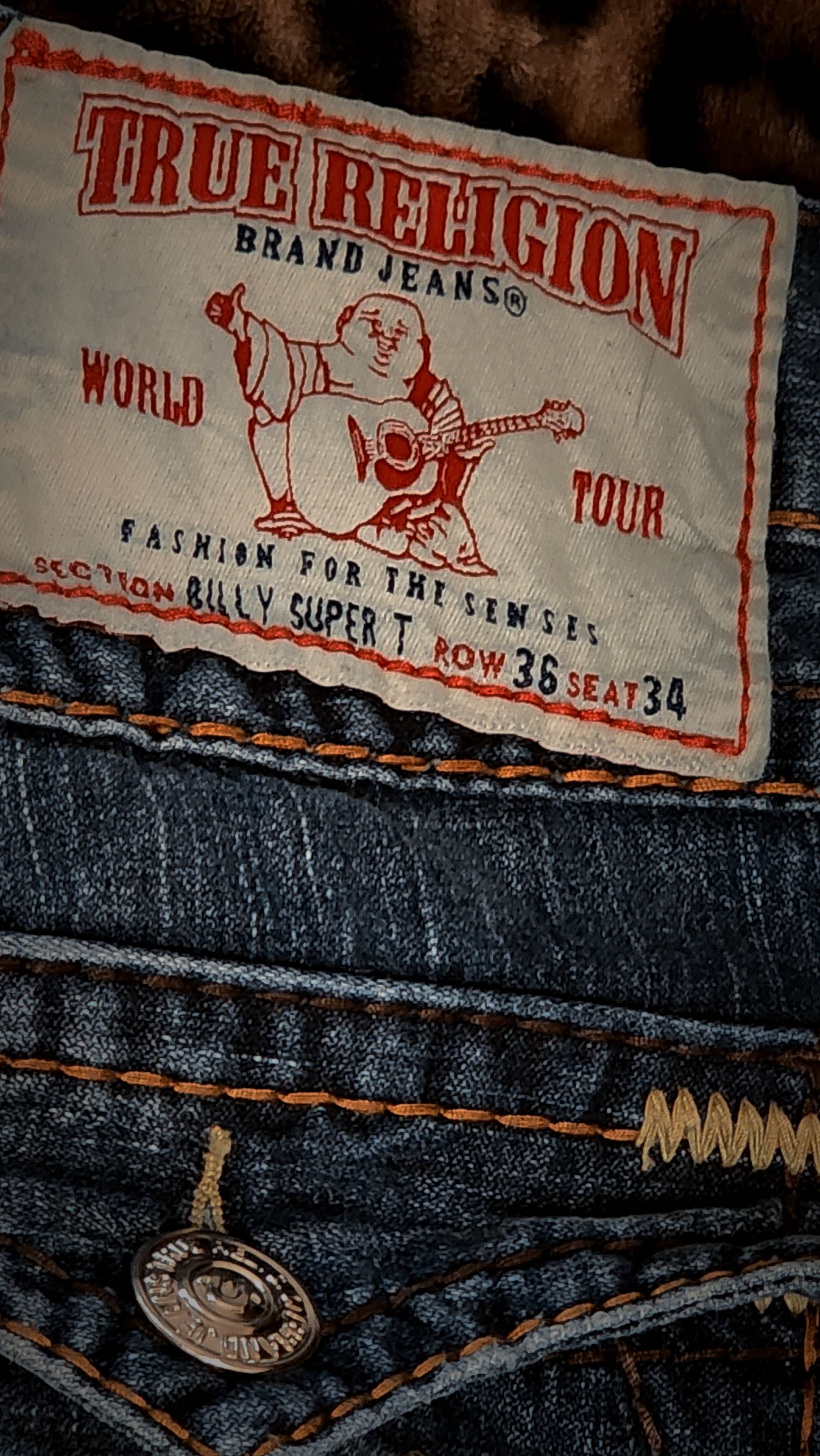 True Religion True Religion Super T Vintage Jeans Size US 36 / EU 52 - 8 Thumbnail