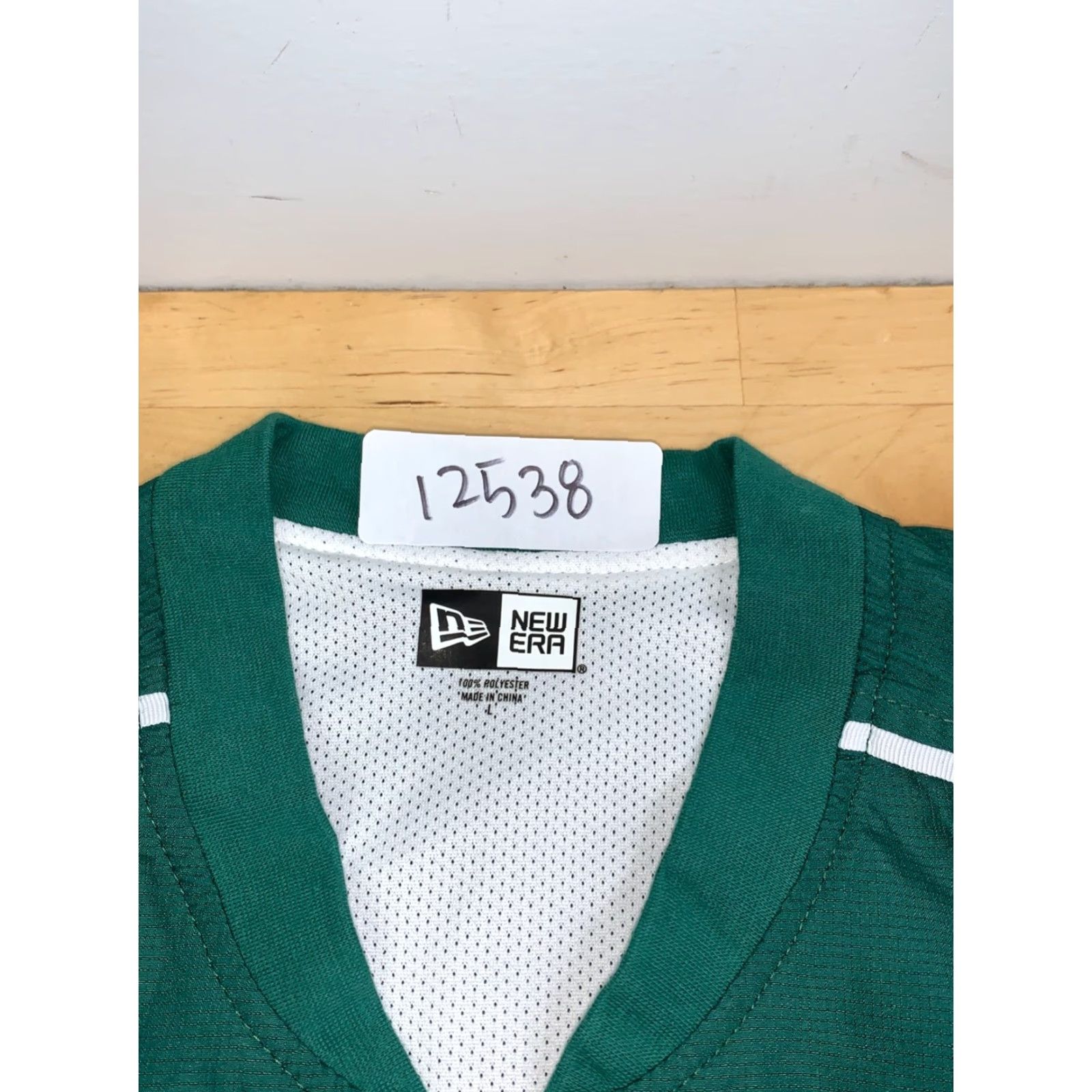 New Era New Era Pullover Shirt Mens L Green 1/4 Short Sleeve Activewear 12538 Size US L / EU 52-54 / 3 - 2 Thumbnail