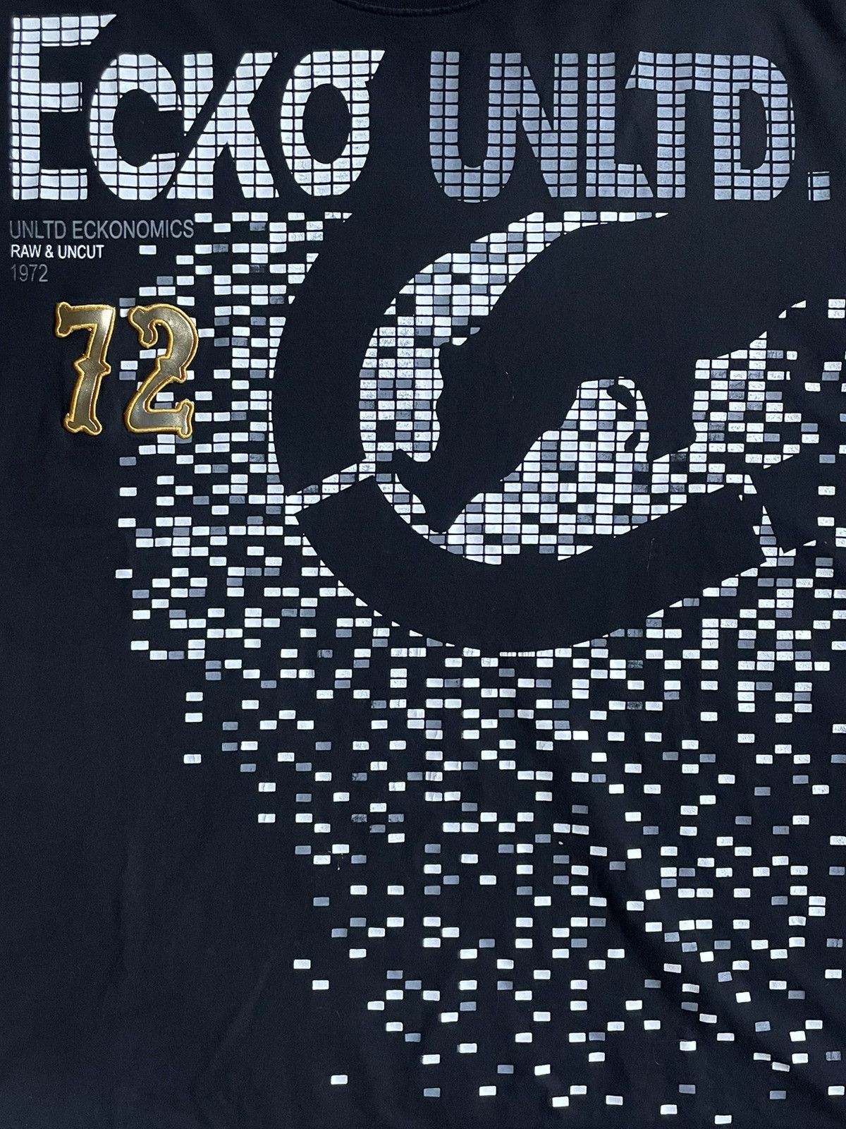 Ecko Unltd. Vintage Ecko Unltd 72 Black T-Shirt 90’s Hip-Hop Rap RARE Size US L / EU 52-54 / 3 - 4 Thumbnail