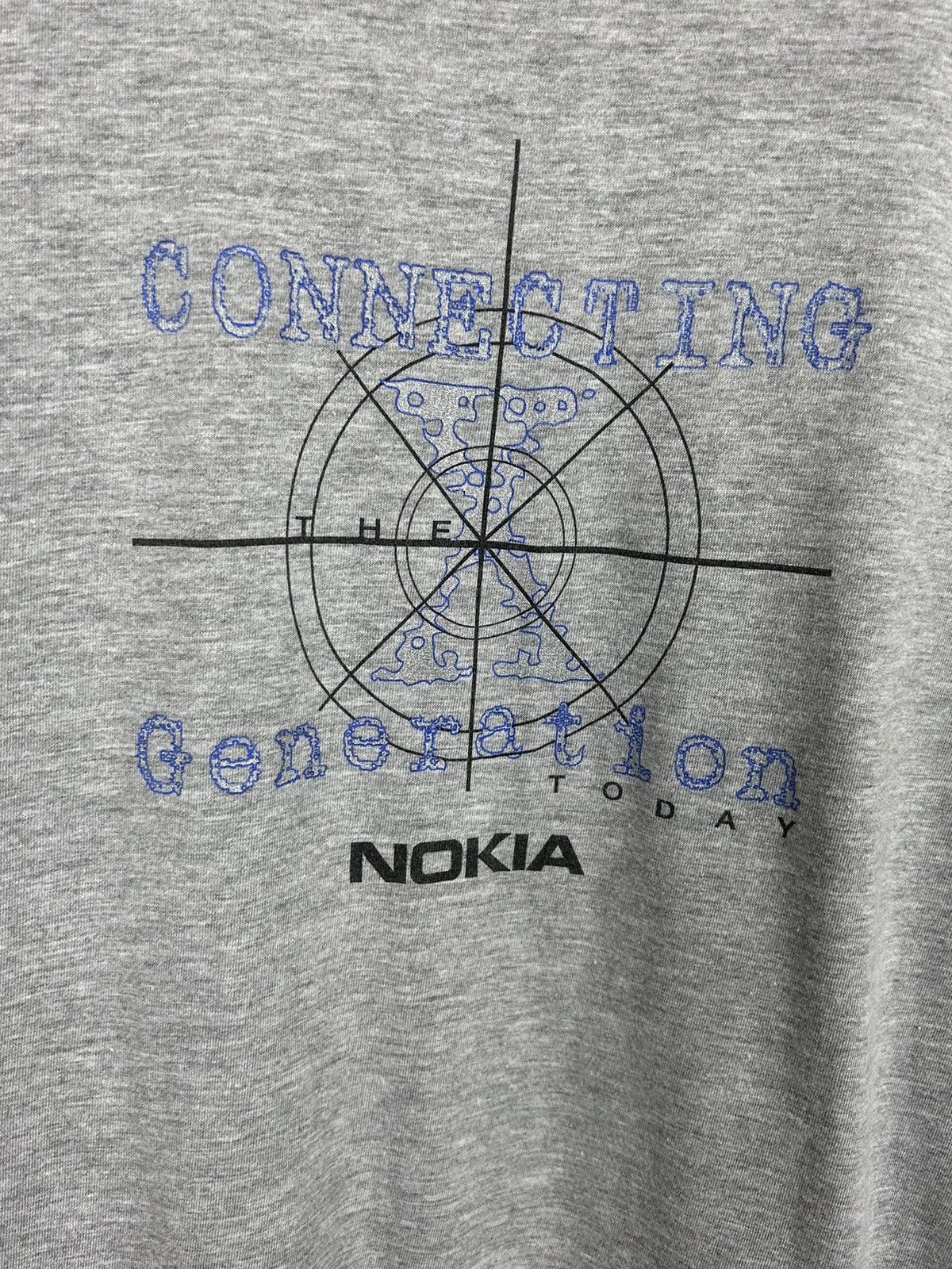 Vintage 90s Vintage Nokia Connecting X Generation Promo T-Shirt Size US M / EU 48-50 / 2 - 2 Thumbnail