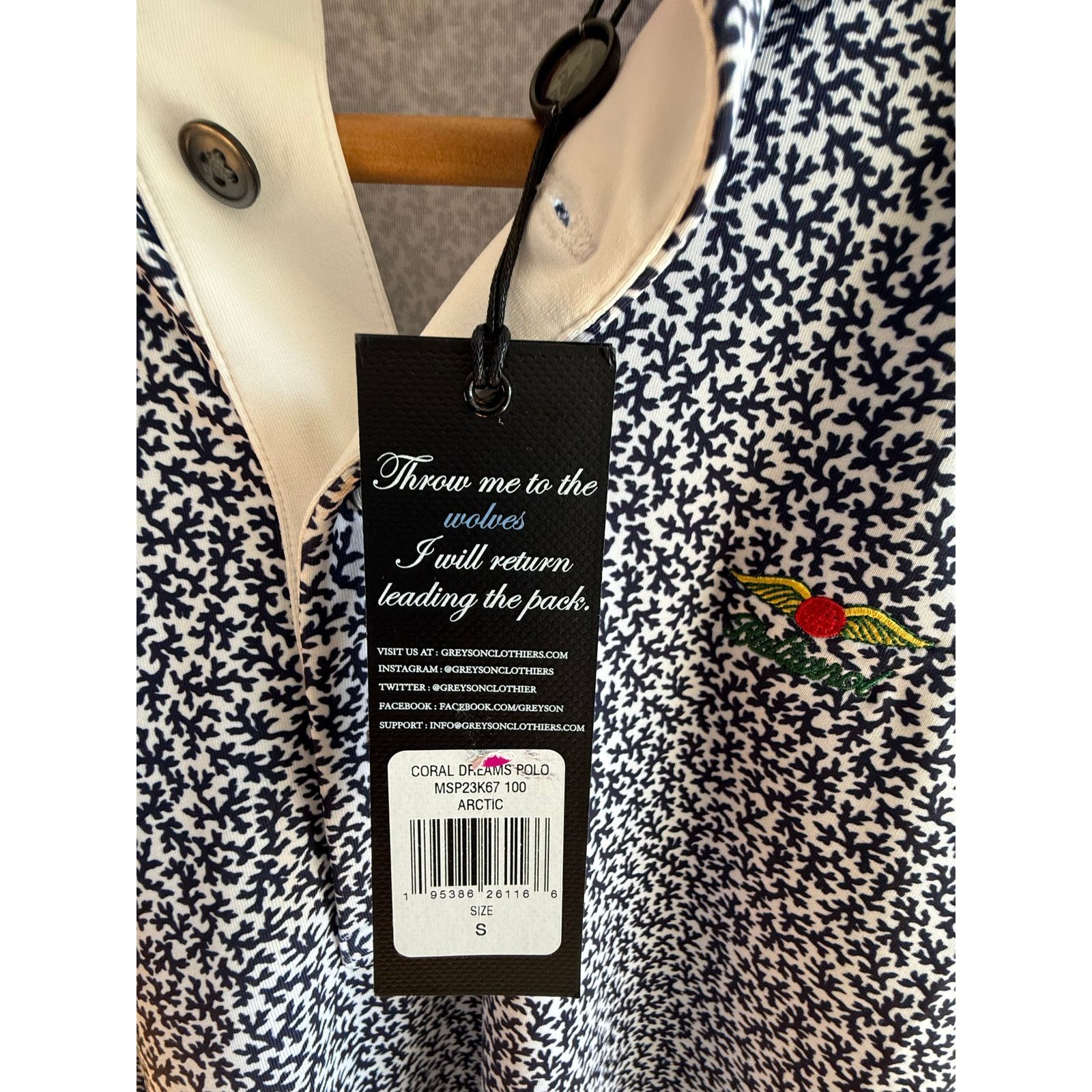 Peter Millar Greyson Official Baltusrol Golf Club Performance Polo Small Size US S / EU 44-46 / 1 - 4 Thumbnail