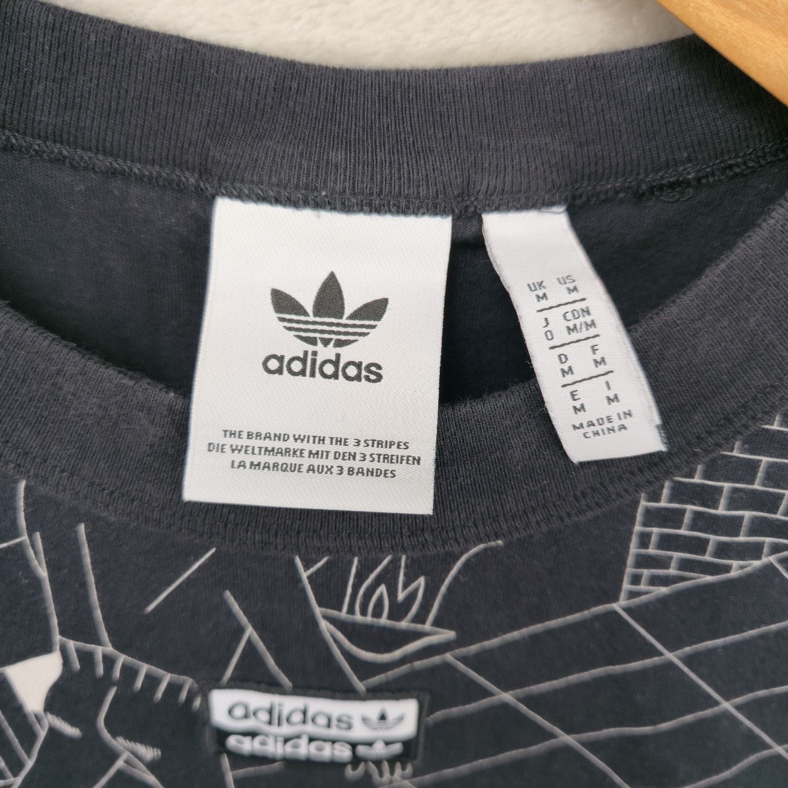 Adidas Adidas Shirt Mens Medium R.Y.V. Patrick Kyle Comic AOP Size US M / EU 48-50 / 2 - 4 Thumbnail