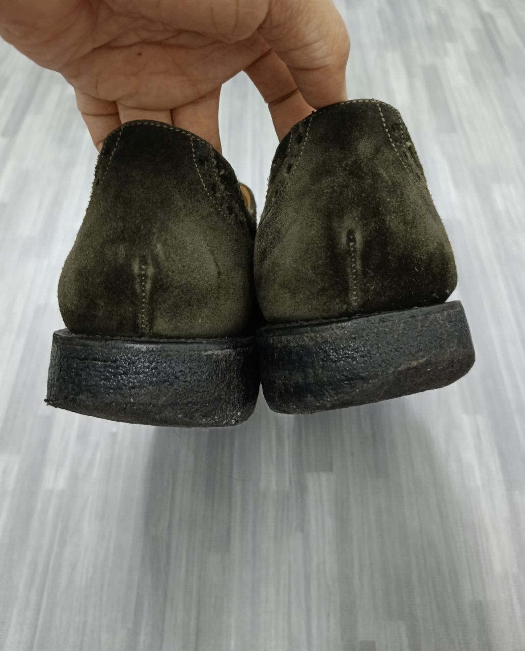 Leather NEPCO FOOTWEAR SUEDE LEATHER Size US 7.5 / EU 40-41 - 5 Thumbnail