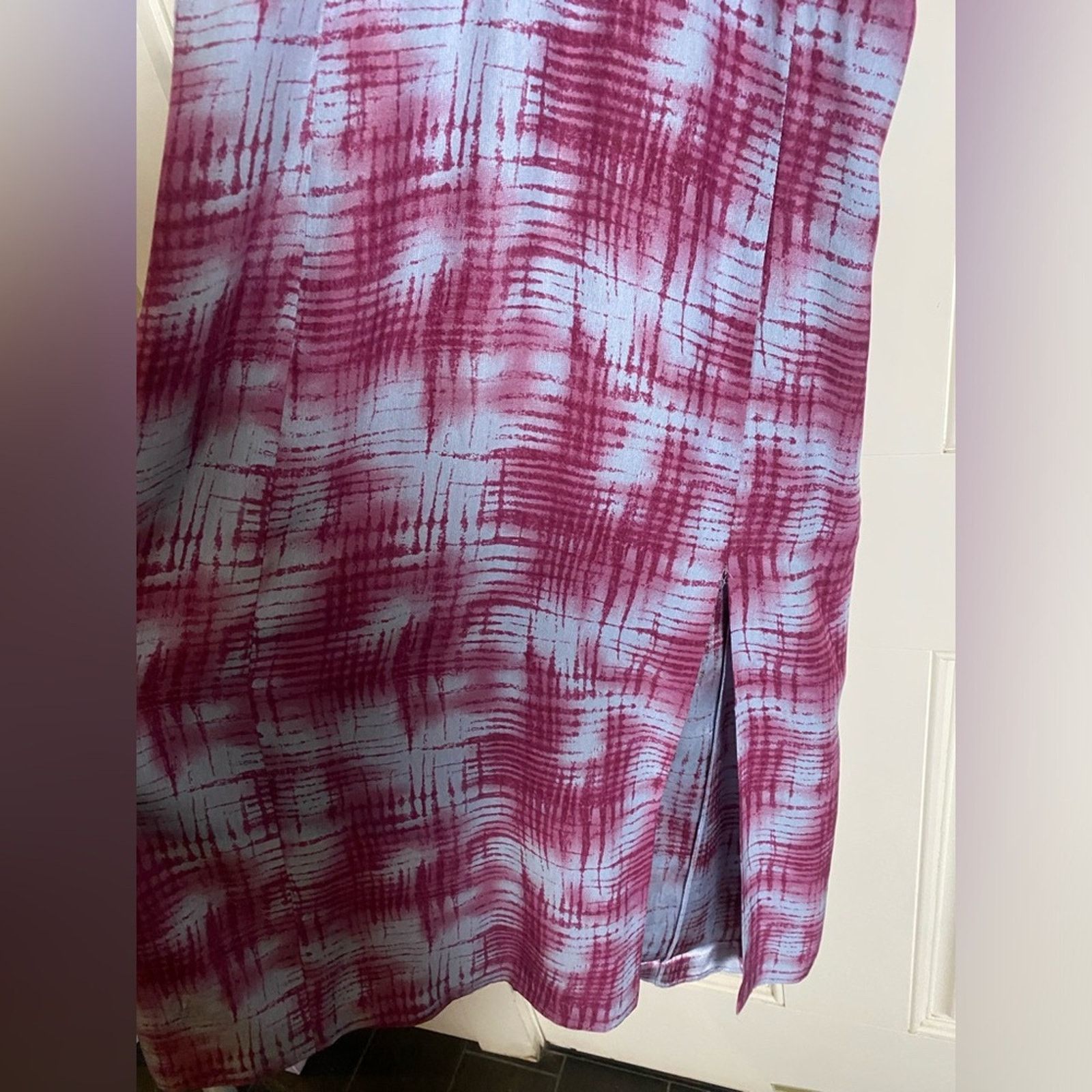 Armani Exchange ARMANI EXCHANGE 100% SILK SHEATH DRESS 4 Size S / US 4 / IT 40 - 4 Thumbnail
