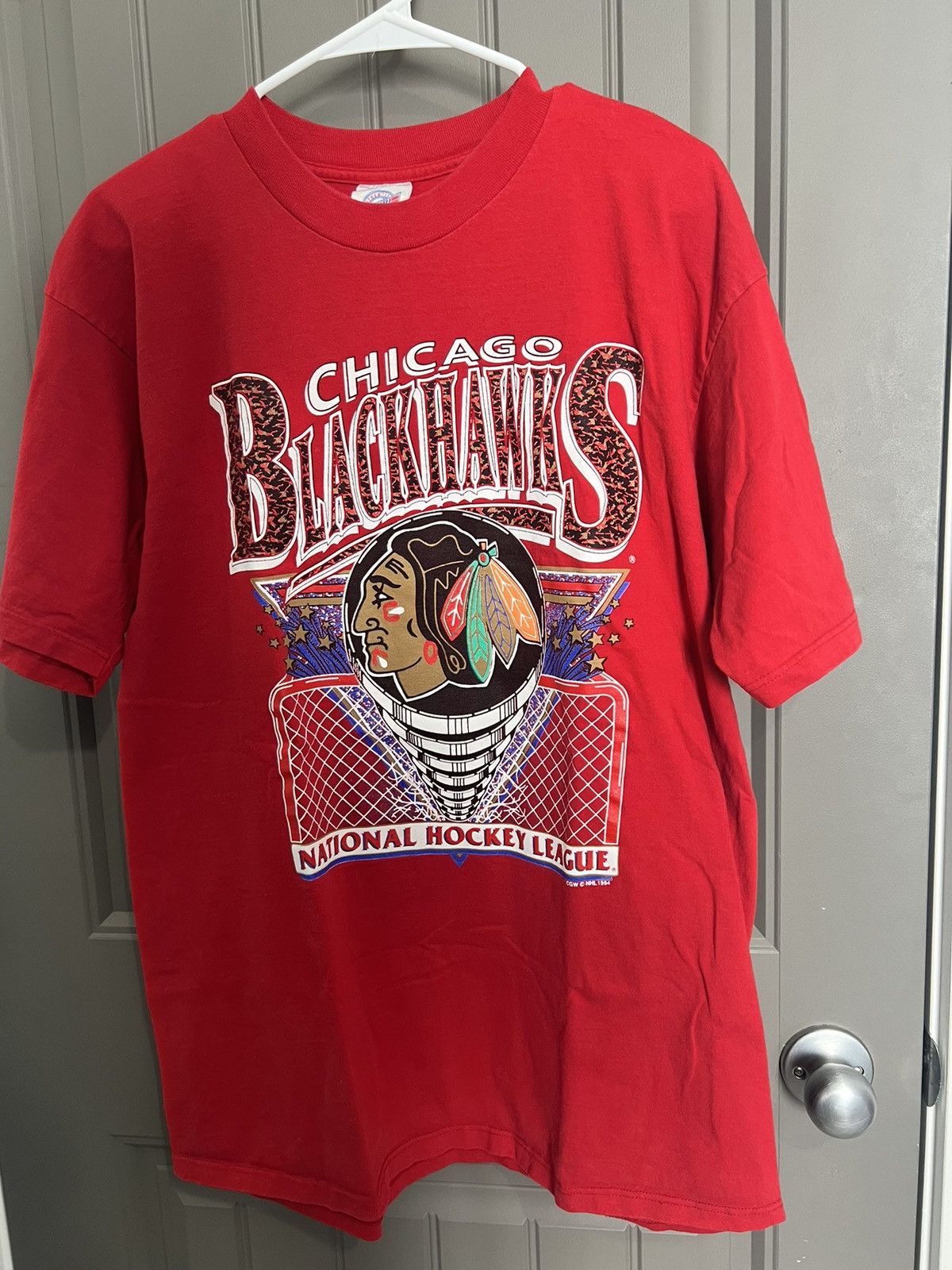 NHL × Vintage 1994 Chicago blackhawks NHL Size US XL / EU 56 / 4 - 1 Thumbnail