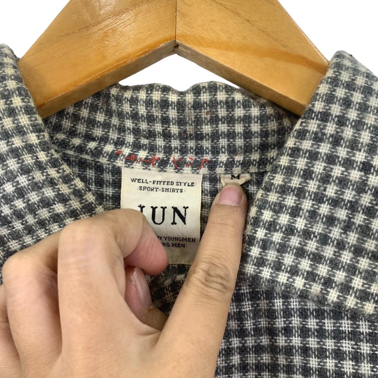 Vintage Vintage JUN JAPAN TAKAHASHI Tartan Western Jacket Size US M / EU 48-50 / 2 - 5 Thumbnail