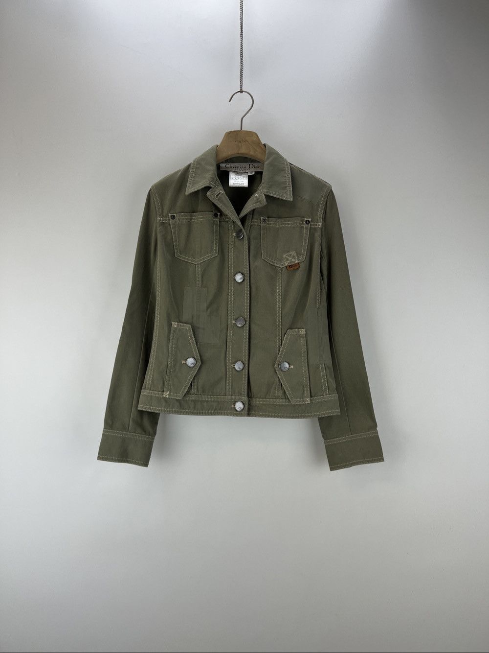 Dior Dior Green Utility Jacket Size 36 Size XS / US 0-2 / IT 36-38 - 1 Thumbnail