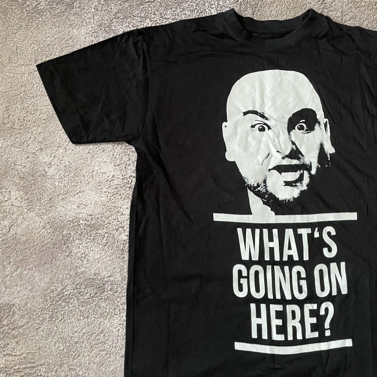 Vintage Vintage 00S WHAT GOIN FACE CREEPY ABSTRACT ANGRY M Size US M / EU 48-50 / 2 - 4 Thumbnail