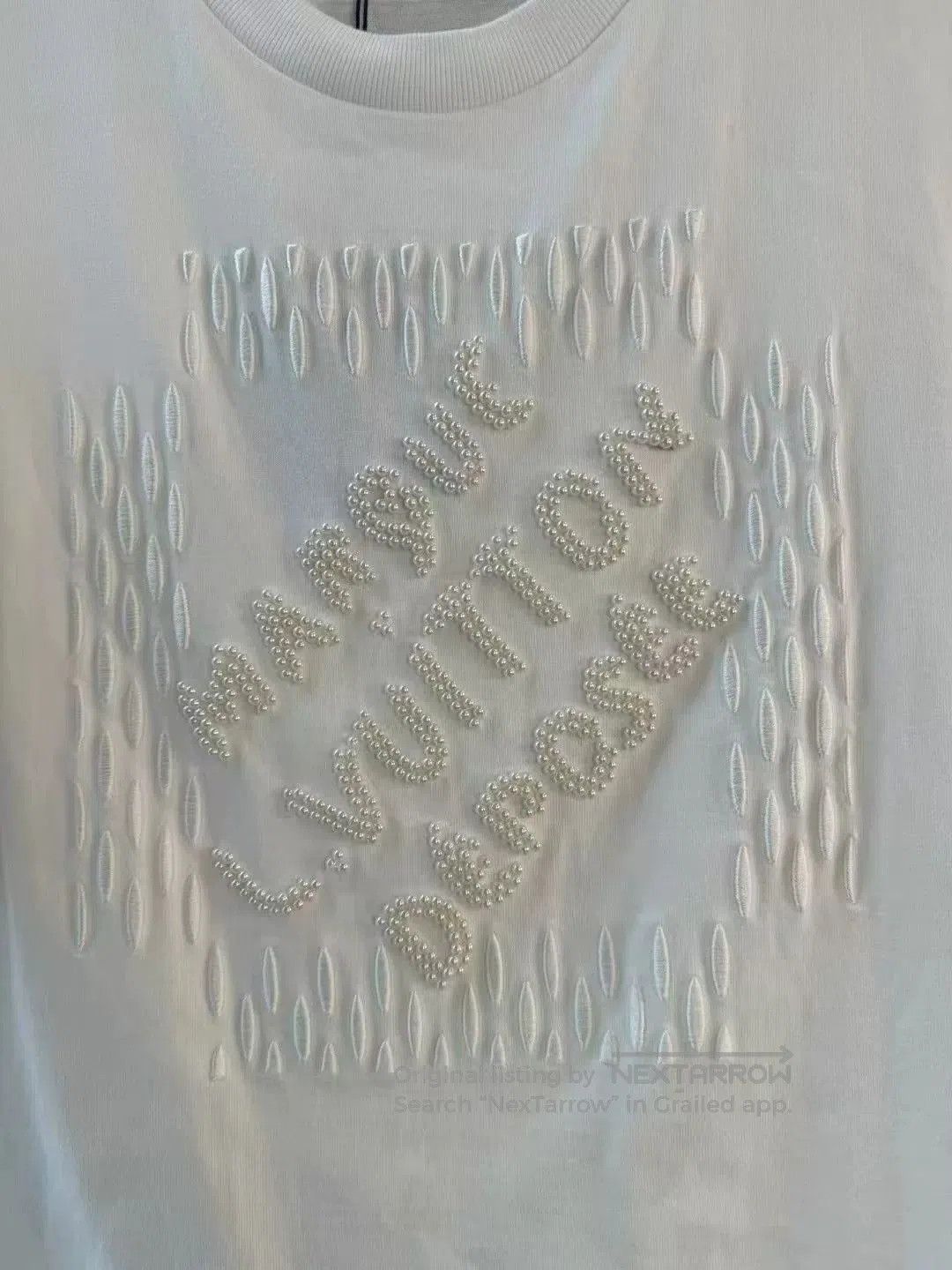 Louis Vuitton Louis Vuitton Pharrell Beaded Letter Tee. Size US S / EU 44-46 / 1 - 3 Thumbnail