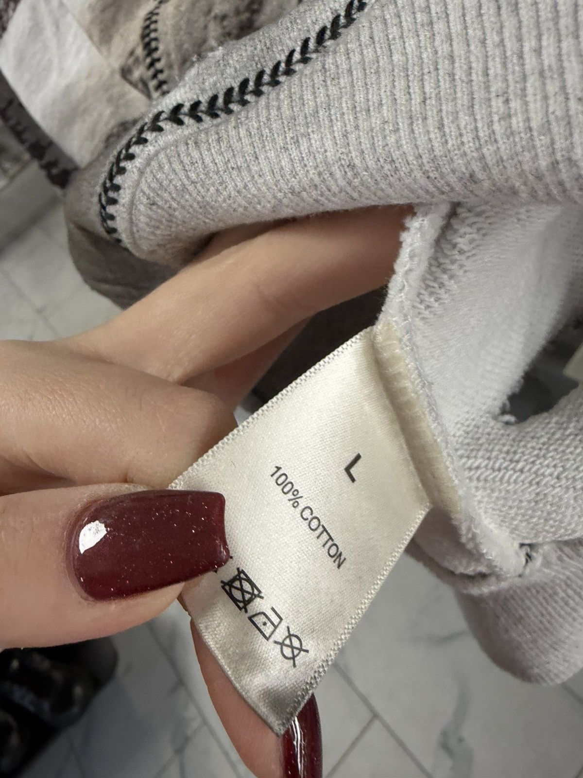 Vale Vale 2000 Hoodie (White) Size US L / EU 52-54 / 3 - 4 Thumbnail