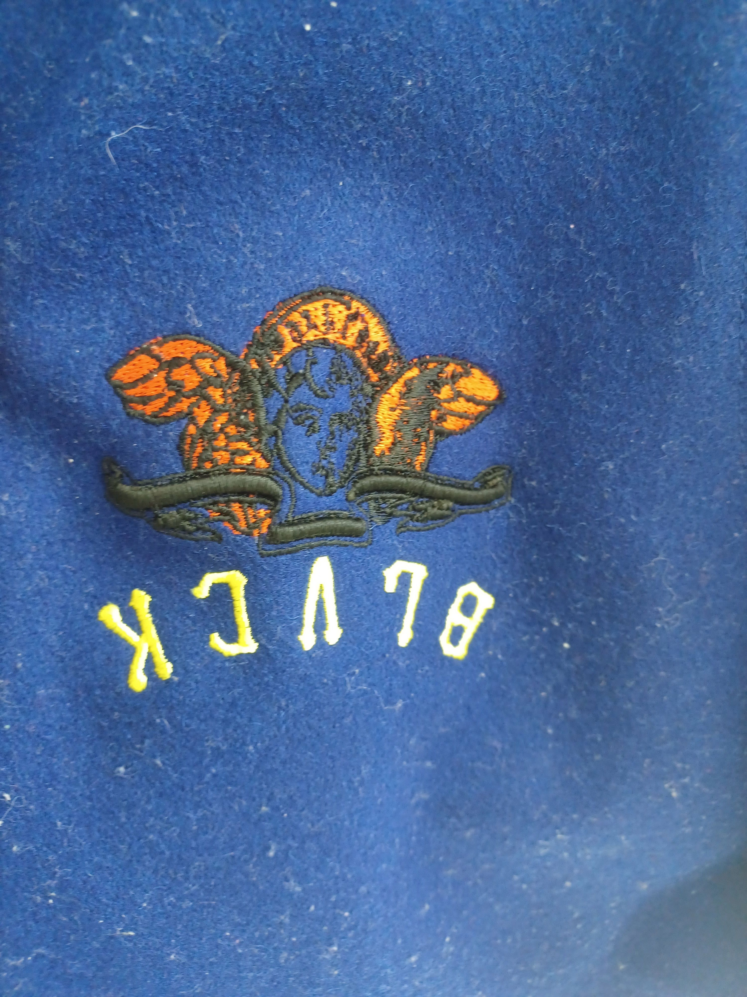 Black Scale Leather sleeved bomber Size US XXL / EU 58 / 5 - 3 Thumbnail