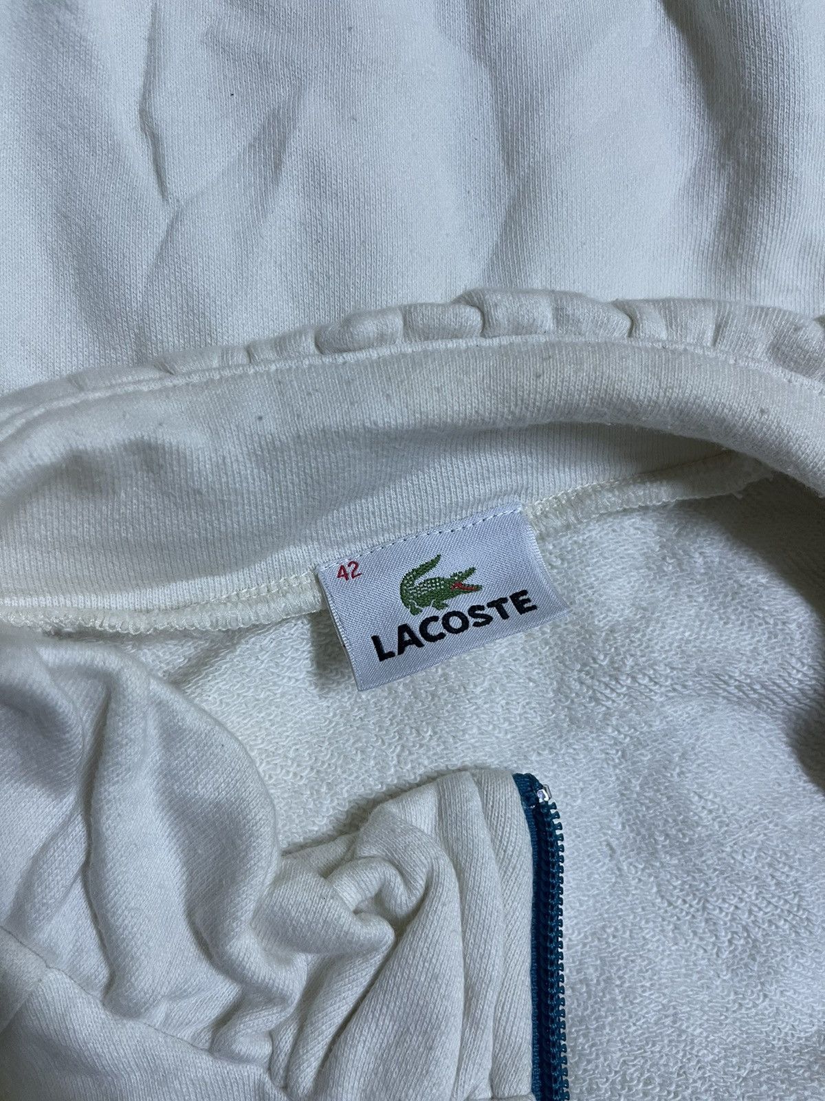 Lacoste Lacoste Zipper Sweater Size M / US 6-8 / IT 42-44 - 14 Thumbnail