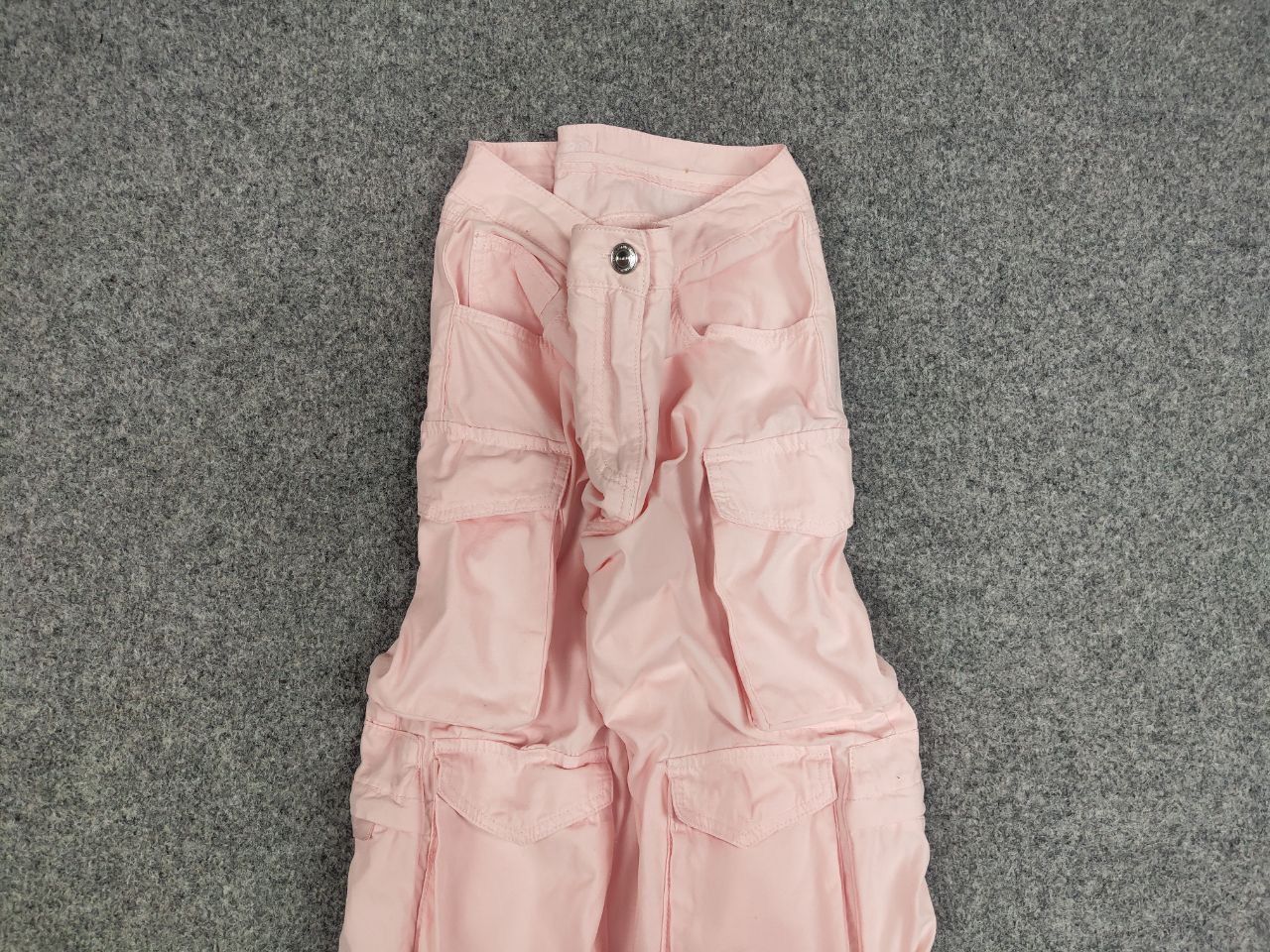 Hysteric Glamour Vintage If Six Was Nine Style Y2K Pink Parachute Cargo Pants Size 30" / US 8 / IT 44 - 7 Thumbnail