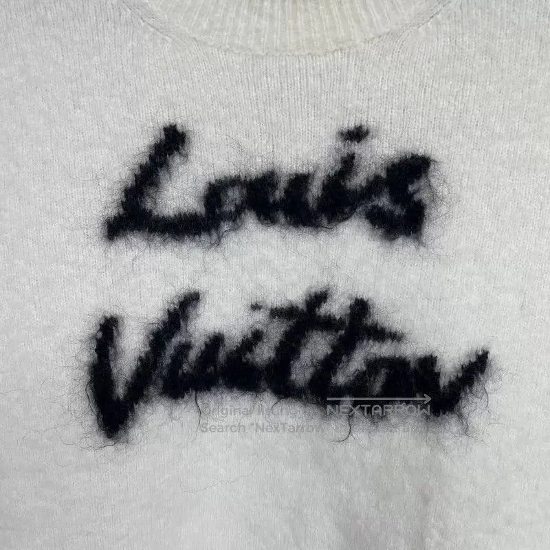 Louis Vuitton louis vuitton white cashmere knitted top. Size M / US 6-8 / IT 42-44 - 3 Thumbnail