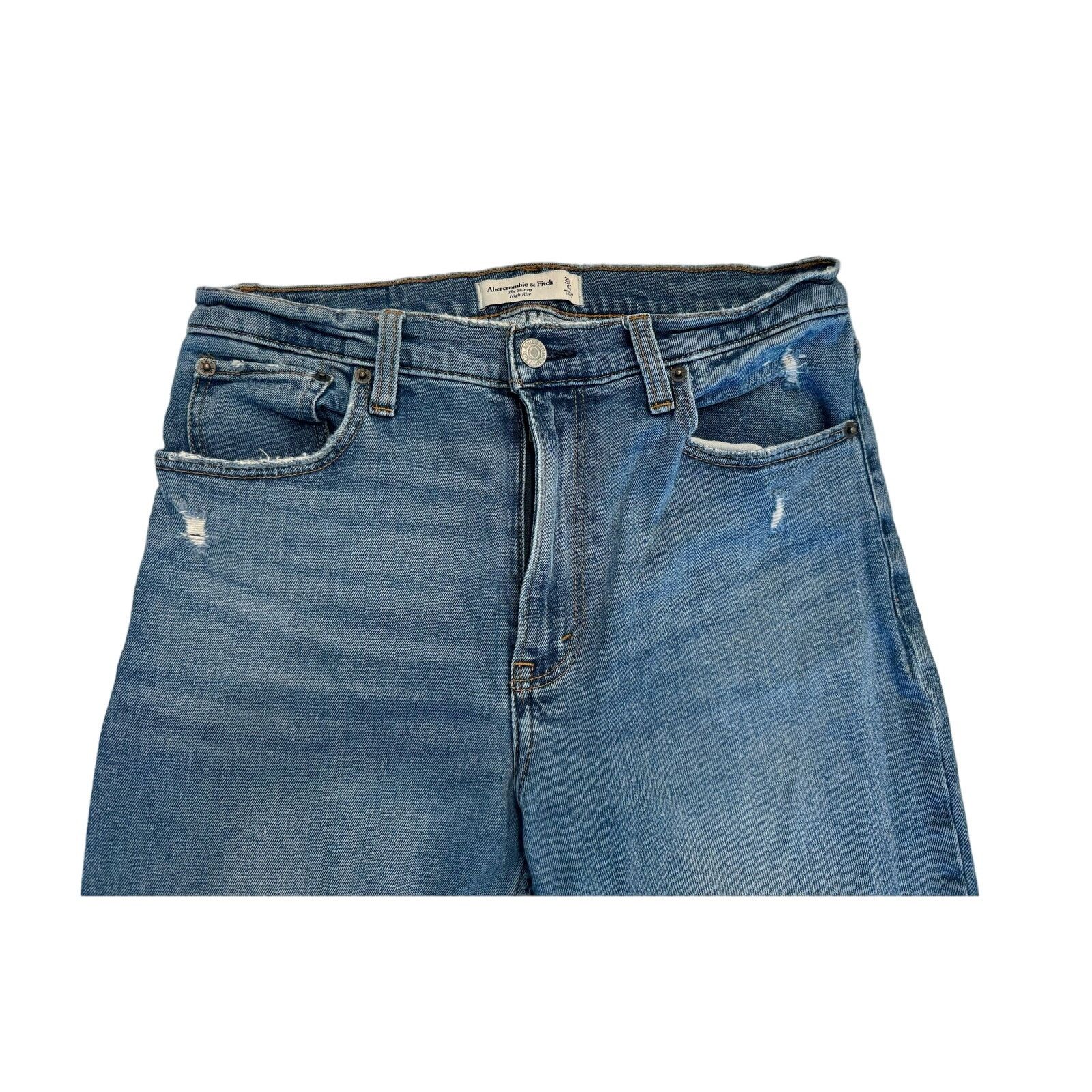 Abercrombie & Fitch Abercrombie and Fitch skinny high-rise jeans Size 28" / US 6 / IT 42 - 3 Thumbnail