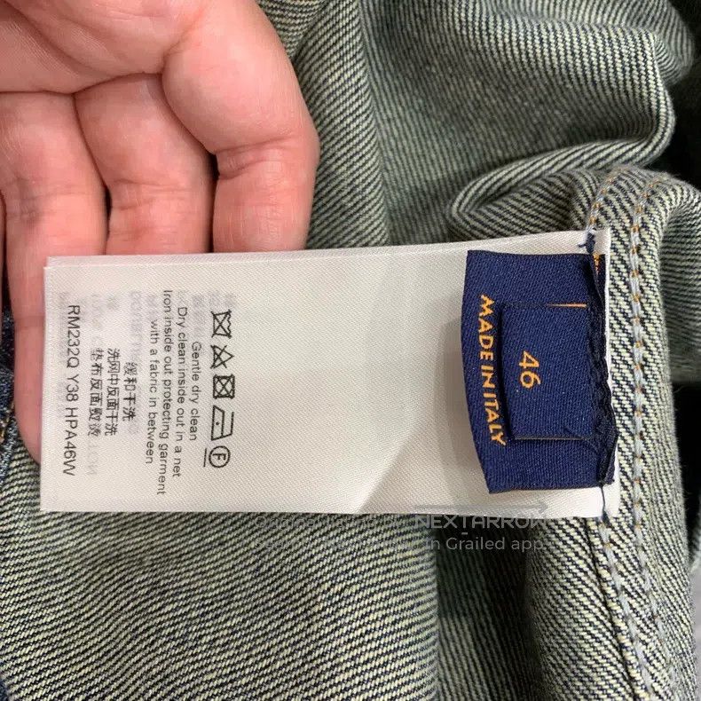 Louis Vuitton Louis Vuitton Pocket embossed presbyopic denim jacket Size US S / EU 44-46 / 1 - 4 Thumbnail