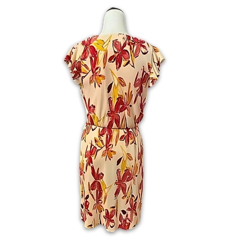 Other Collective Concepts Midi Dress Blouson Belted Floral Multi Size M / US 6-8 / IT 42-44 - 4 Thumbnail