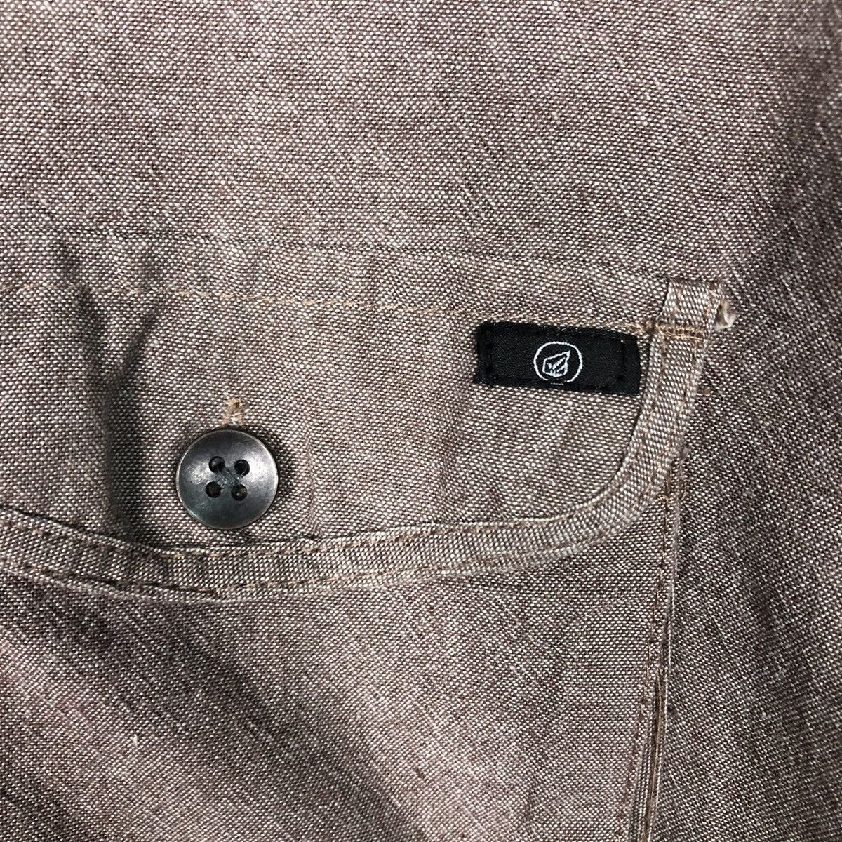 Japanese Brand 📌Vintage Button Jacket Chore Work Volcom Hoodie Biker Size US M / EU 48-50 / 2 - 19 Thumbnail