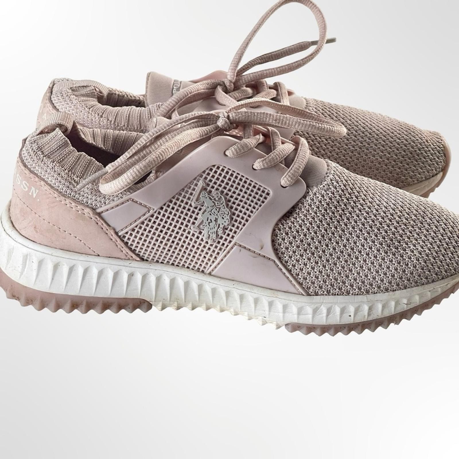 U.S. Polo Assn. Women's Pink Sneakers in size 6.5 Size US 6.5 / IT 36.5 - 1 Thumbnail