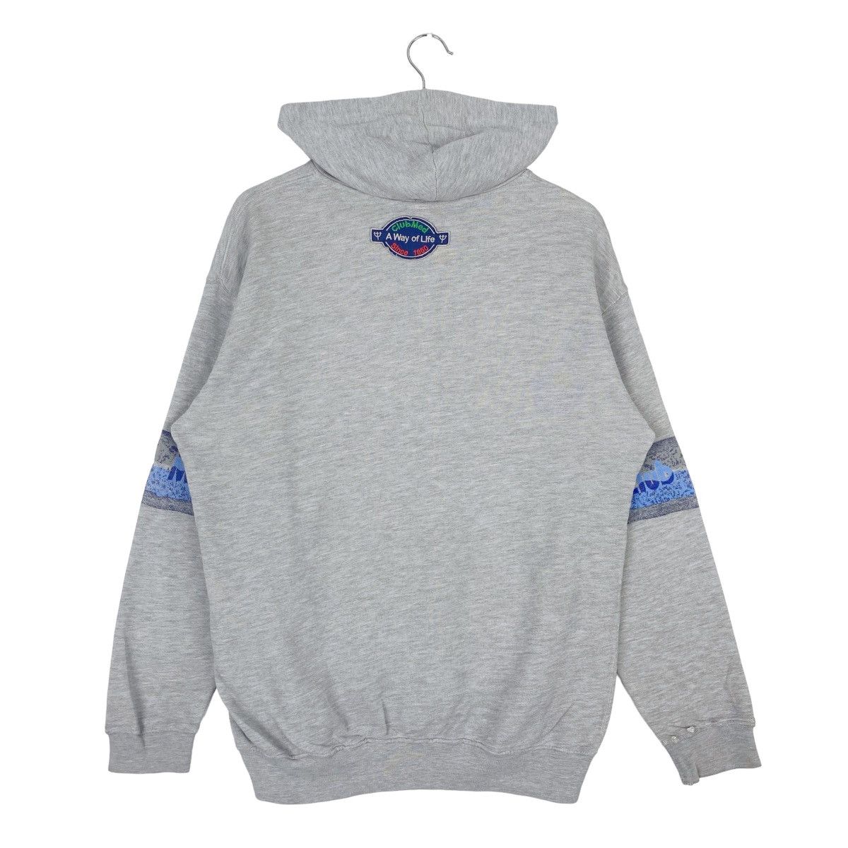 Designer × Vintage Club Med Hoodie Sweatshirt Grey Pullover Jumper Size US M / EU 48-50 / 2 - 5 Thumbnail