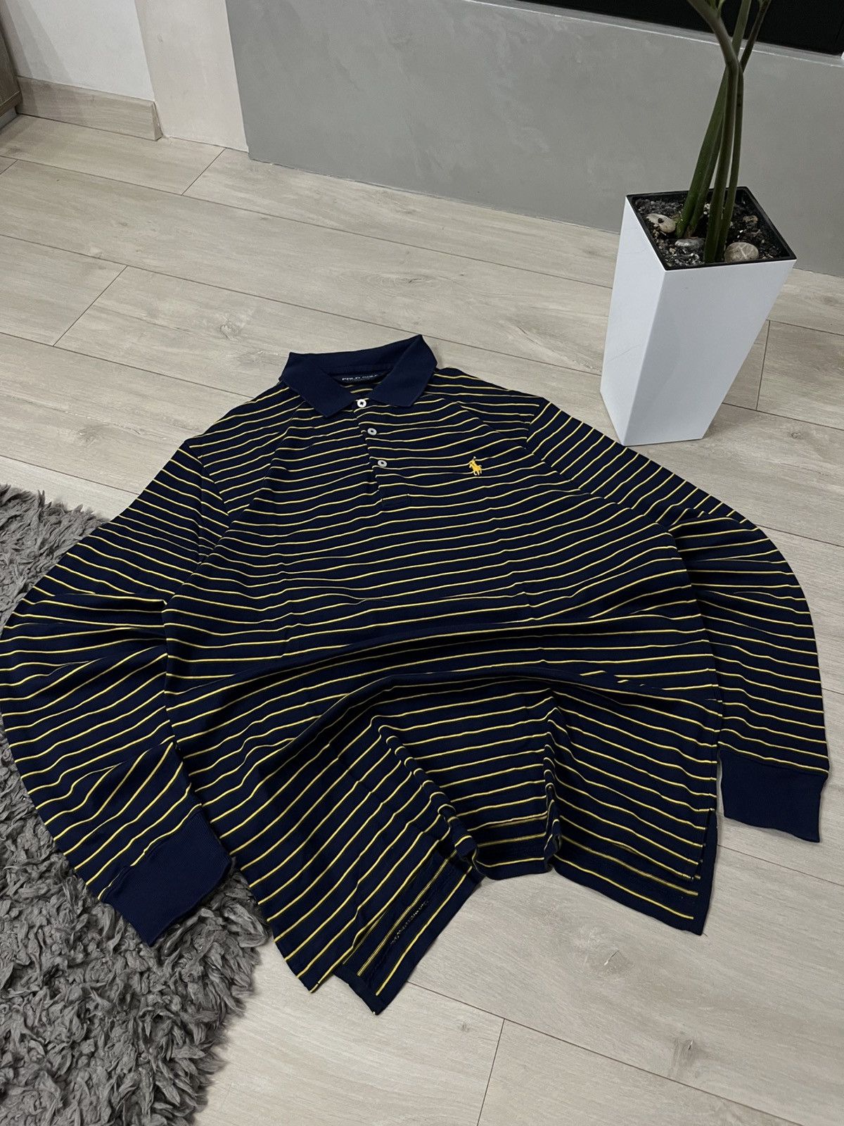 Polo Ralph Lauren 🔥00'S RALPH LAUREN STRIPPED POLO RUGBY T SHIRT OLD MONEY Size US M / EU 48-50 / 2 - 6 Thumbnail
