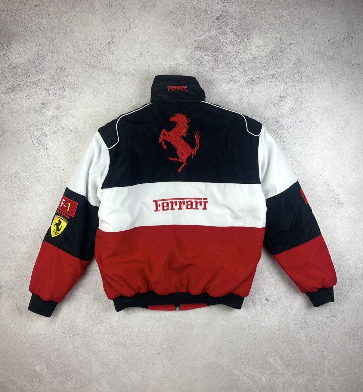 Ferrari Vintage Ferrari Racing Jacket F1 Team Formula 1 Bomber Size US M / EU 48-50 / 2 - 6 Thumbnail