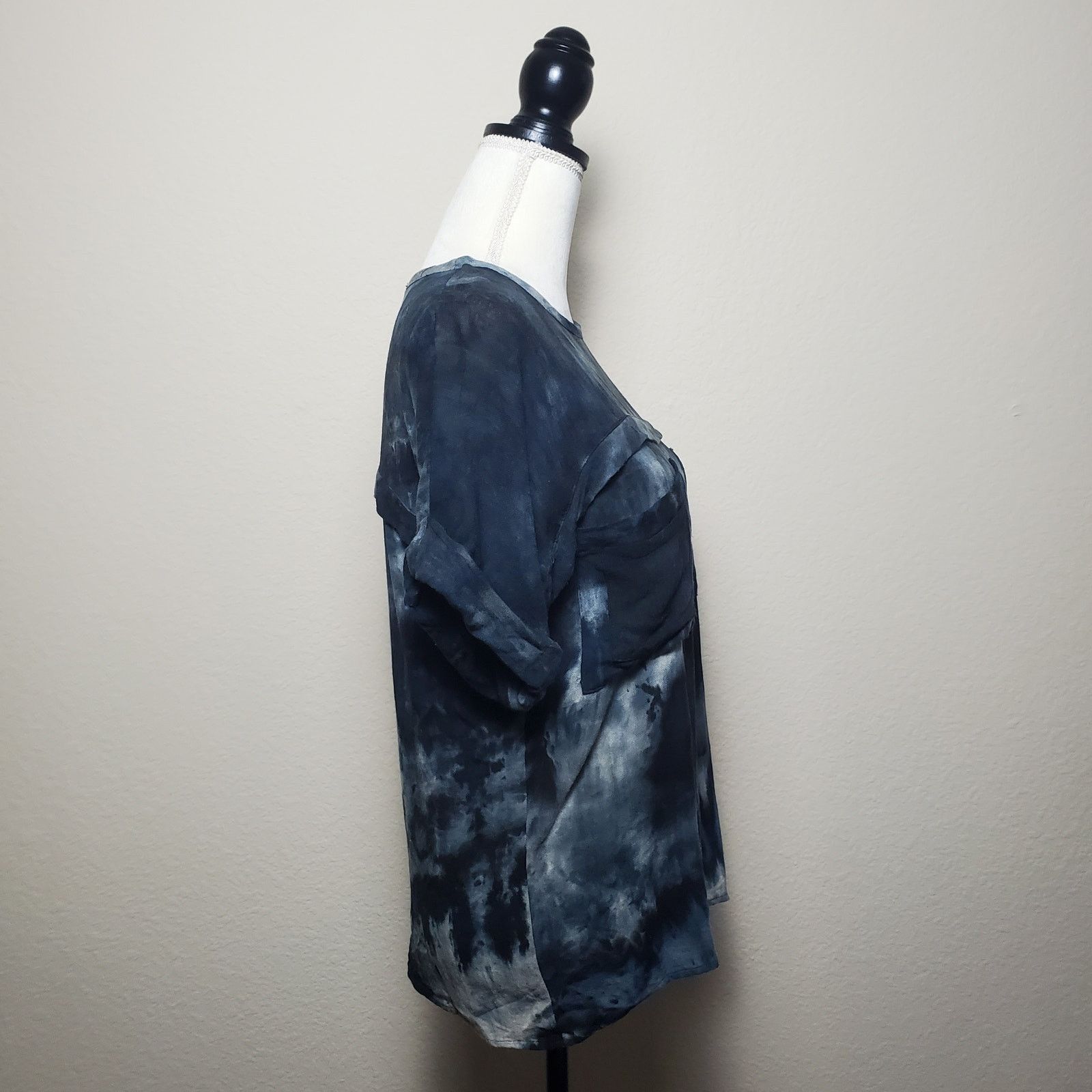 Other Beckerman Tie Dye Blue Top 2 Size XS / US 0-2 / IT 36-38 - 2 Thumbnail