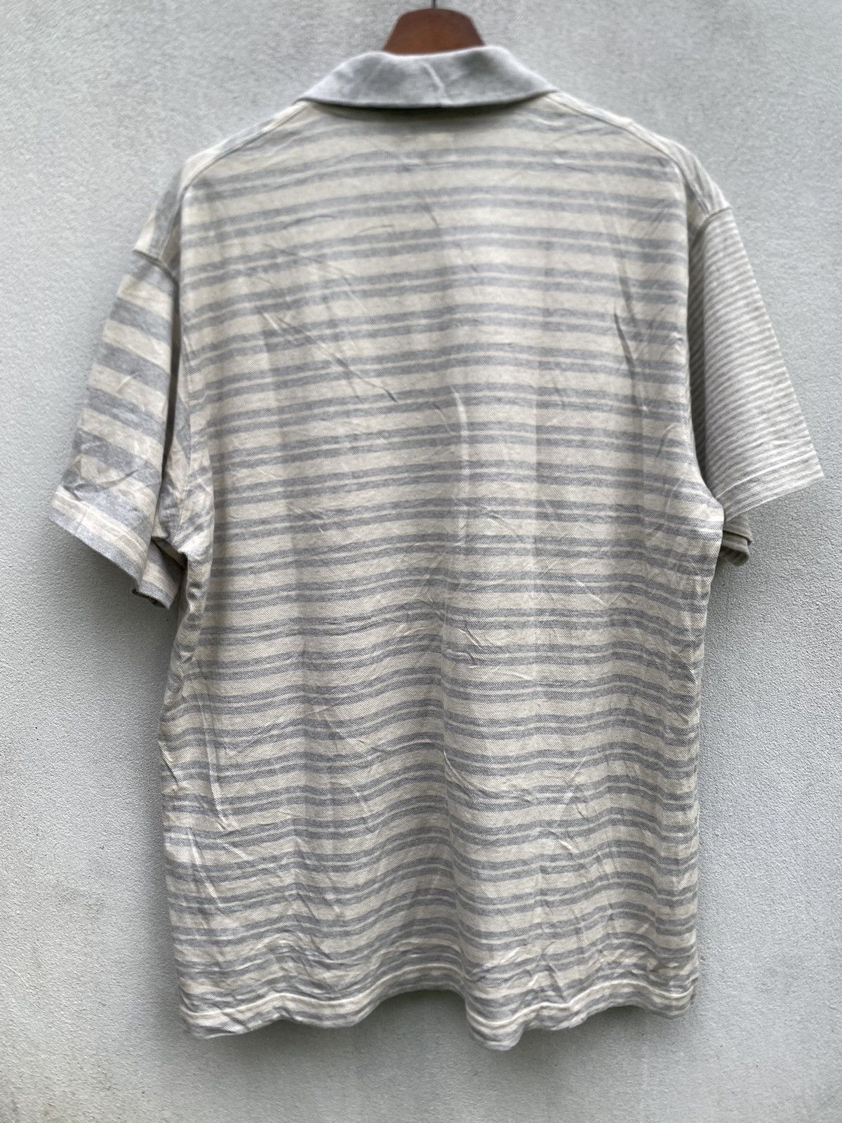 Engineered Garments × Uniqlo Engineered Garments/Uniqlo Striped Collar T Shirt Size US XL / EU 56 / 4 - 7 Thumbnail