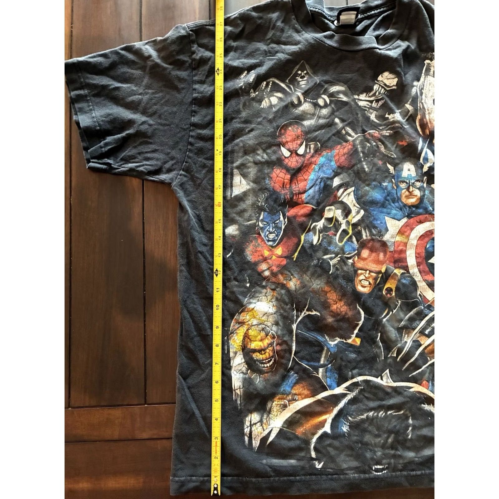 Vintage VINTAGE Mad Engine Marvel Shirt Avengers Dr Doom Men’s Large Big Graphic Size US L / EU 52-54 / 3 - 5 Thumbnail