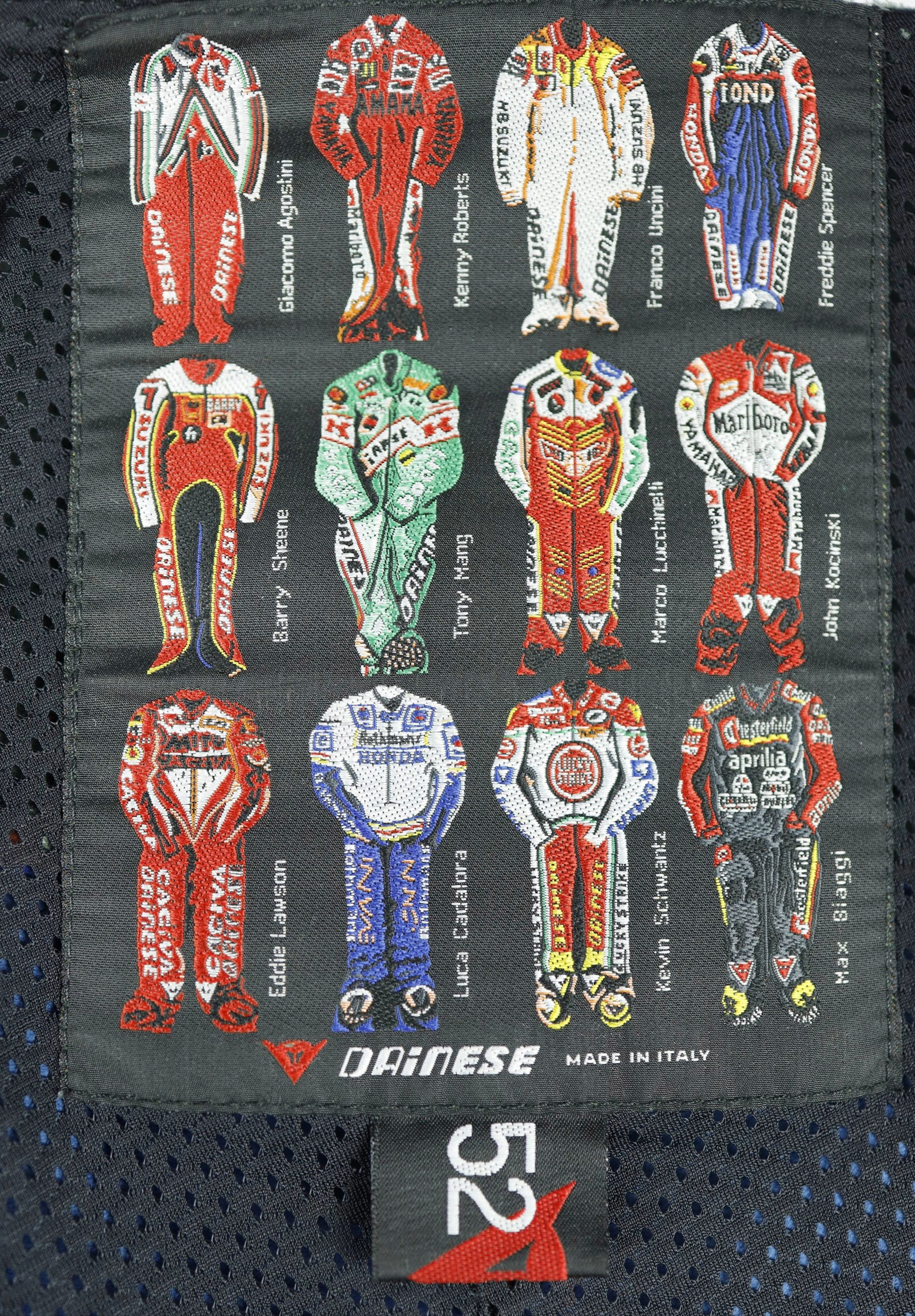Dainese [ARCHIVE] 1997 Dainese "Legends" Daytona T200 Leather Jacket Size US L / EU 52-54 / 3 - 3 Thumbnail