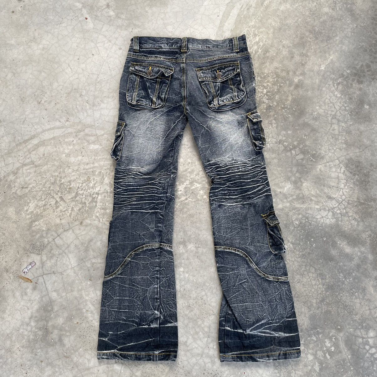 LOWBOX Vintage Lowbox Bondage Seditionaries Punk LGB Style Denim Size US 31 - 2 Thumbnail