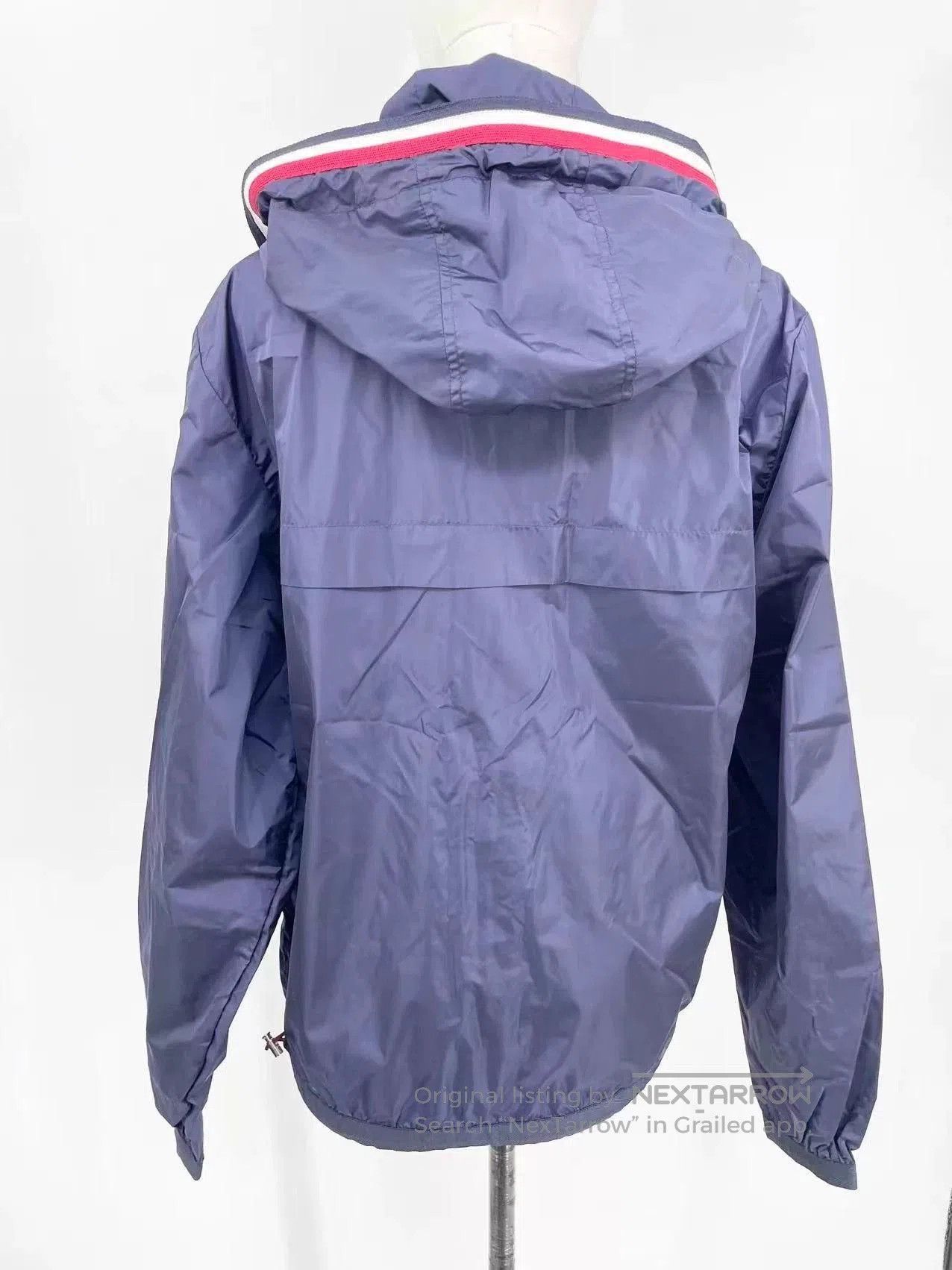 Moncler Blue Lightweight Hooded Jacket Size S. Size US S / EU 44-46 / 1 - 3 Thumbnail