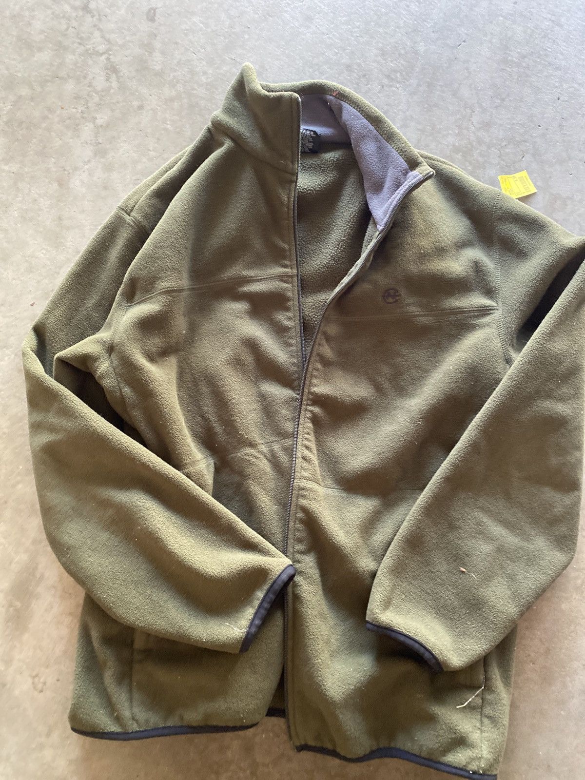 Nautica Vintage Nautica Olive Fleece Jacket Size US XL / EU 56 / 4 - 1 Thumbnail