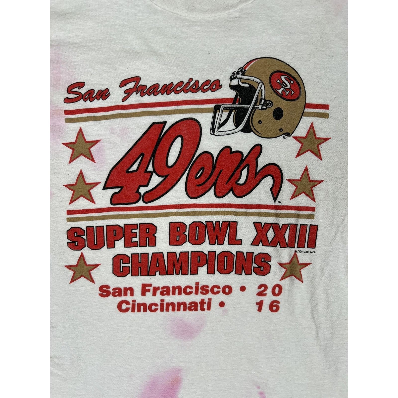 Vintage Vintage San Francisco 49ers Shirt Mens L/XL NFL Super Bowl X Size US L / EU 52-54 / 3 - 2 Thumbnail