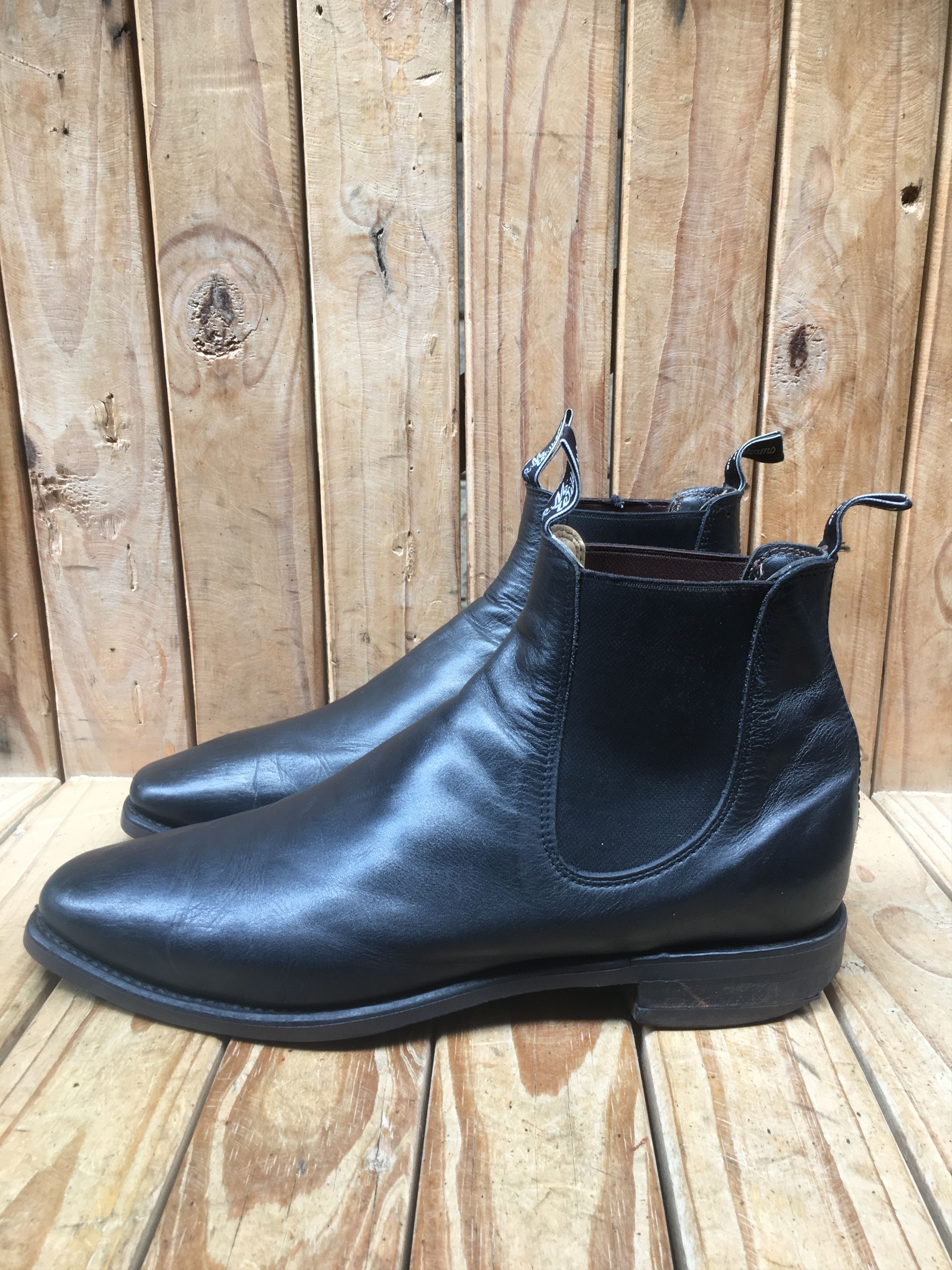 R.M. Williams Rm Williams Black leather chelsea Men Boots Size UK 11 F Size US 12 / EU 45 - 9 Thumbnail
