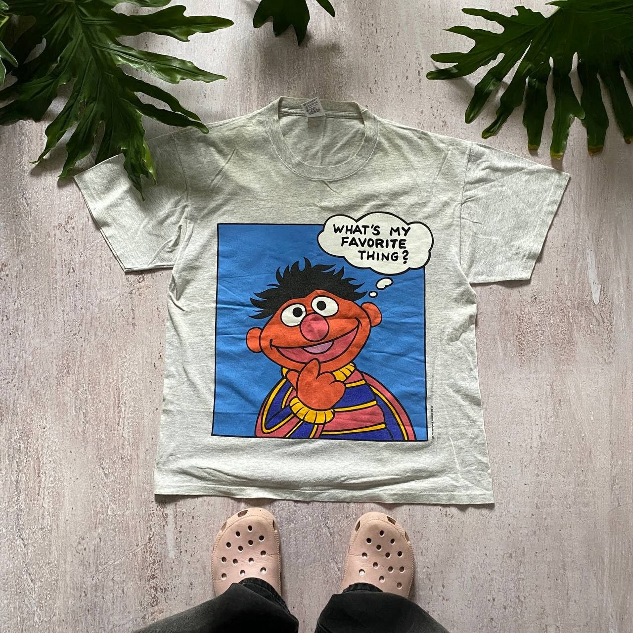 Cartoon Network VINTAGE 90s RARE ERNIE SESAME STREE JIM HENSON ANVIL TEE 266 Size US XL / EU 56 / 4 - 1 Thumbnail